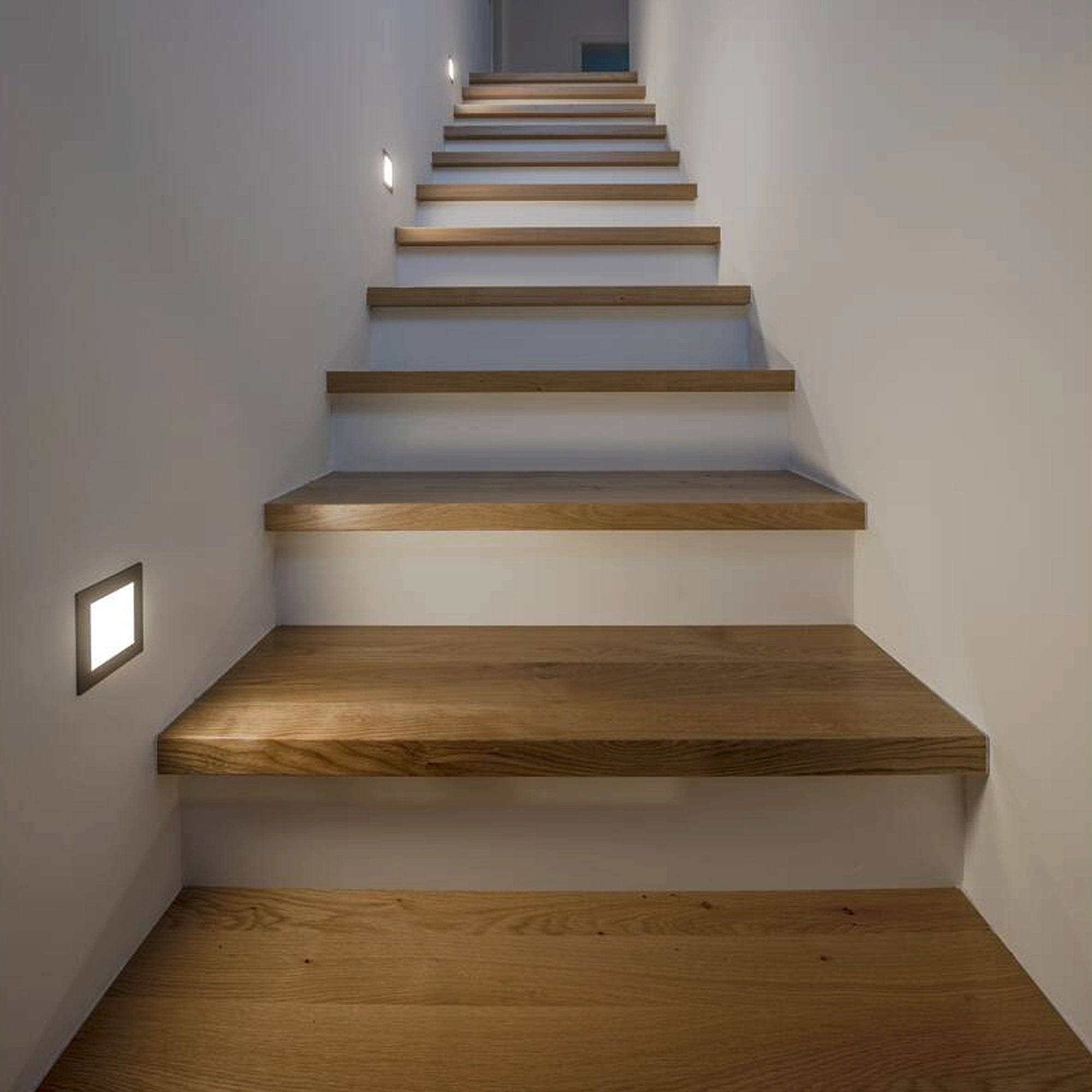 LED zidna ugradbena svjetiljka FRAME BASIC, siva, 3W, 2700K, IP20