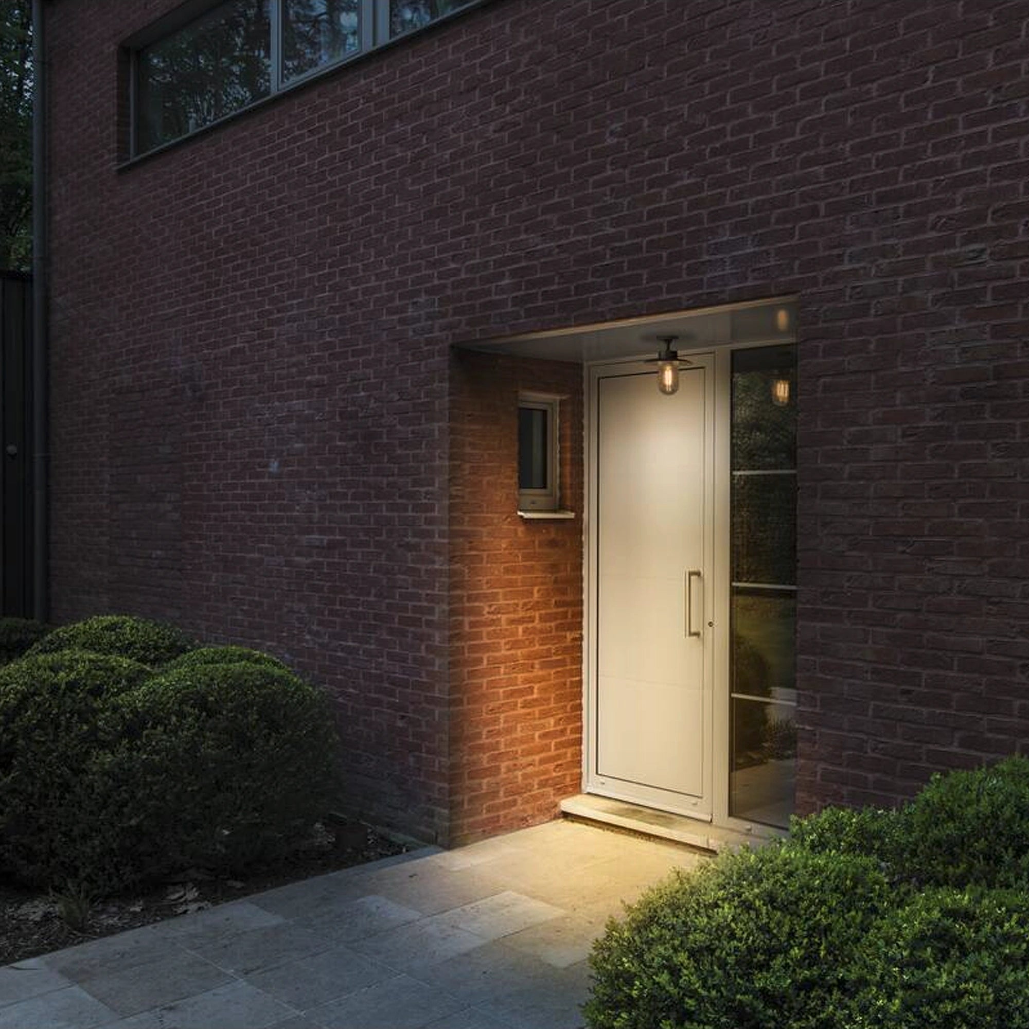 Stropna svjetiljka MOLAT, antracit, 1xE27, IP44