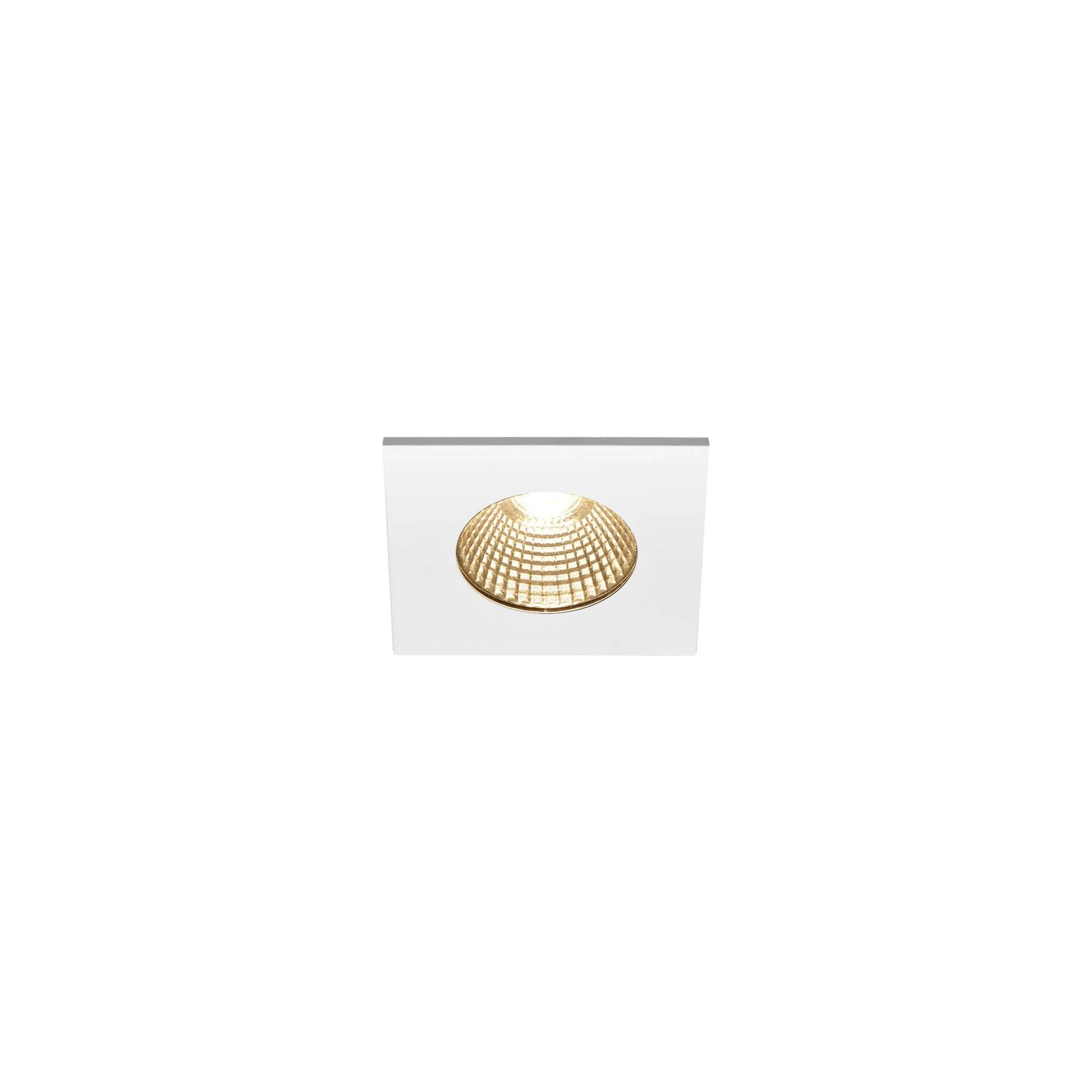 LED ugradbena svjetiljka PATTA-I, stropna, kvadratna, bijela, 7.3W, 1800-3000K, IP20/IP65