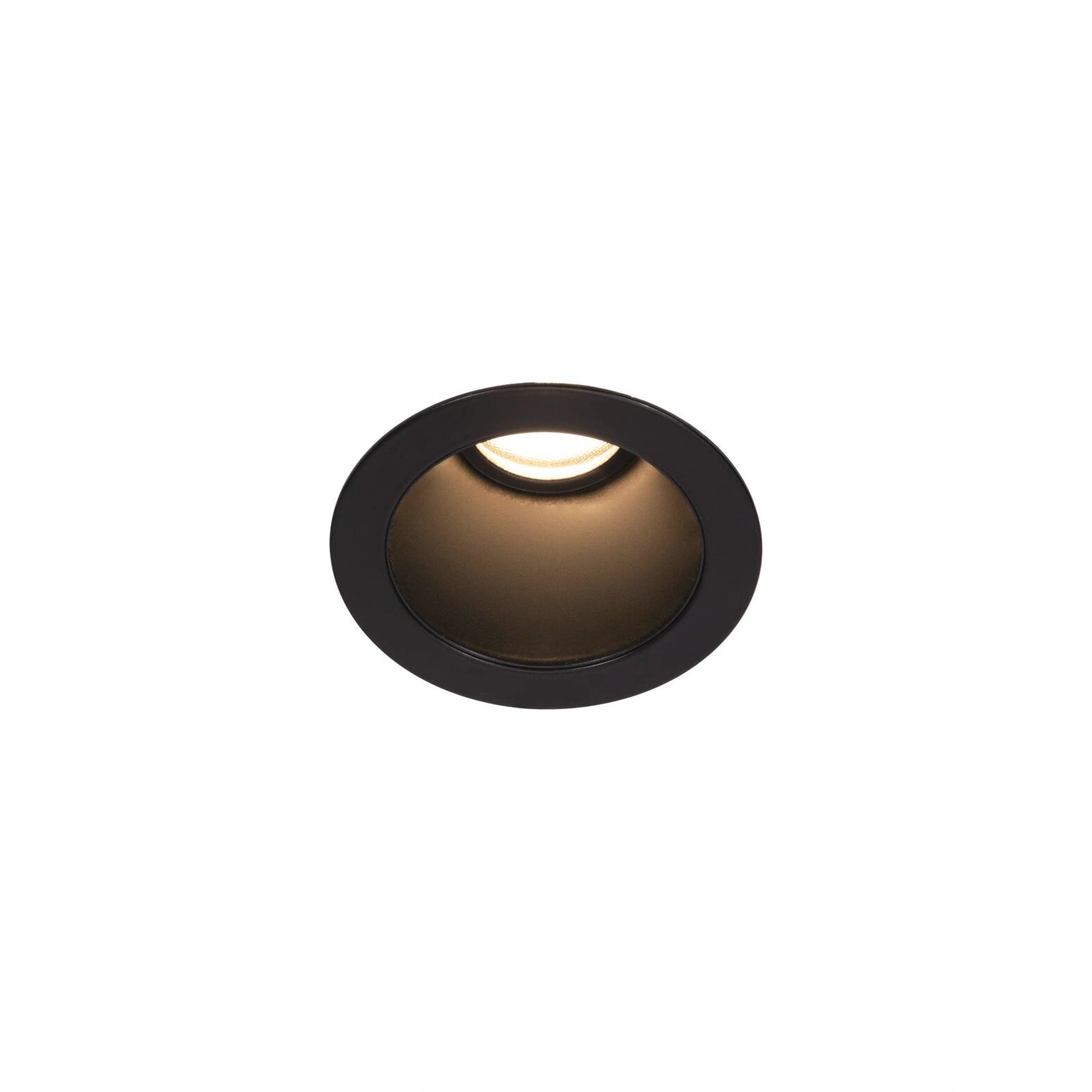 LED ugradbena svjetiljka HORN MAGNA, stropna, crna, 9W, 3000K, IP20