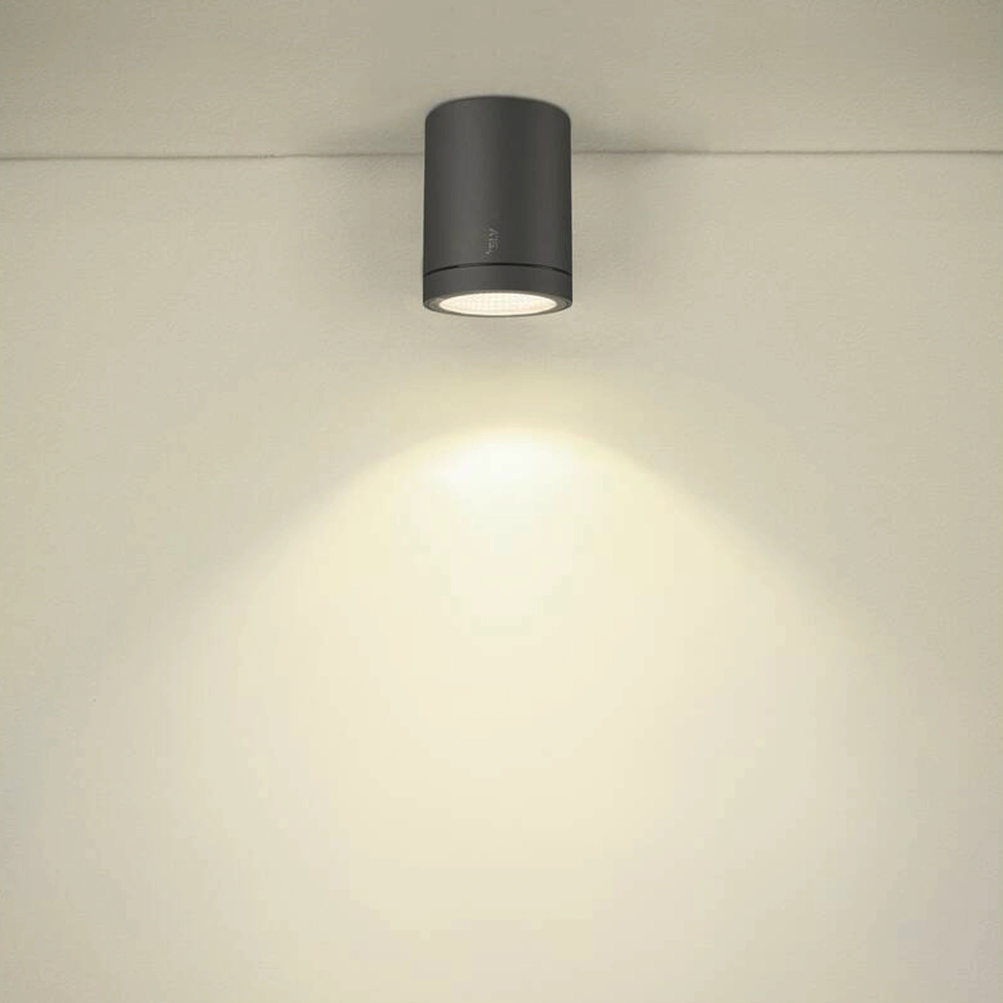 LED stropna svjetiljka ENOLA ROUND S, antracit, 9W, 3000/4000K, IP65