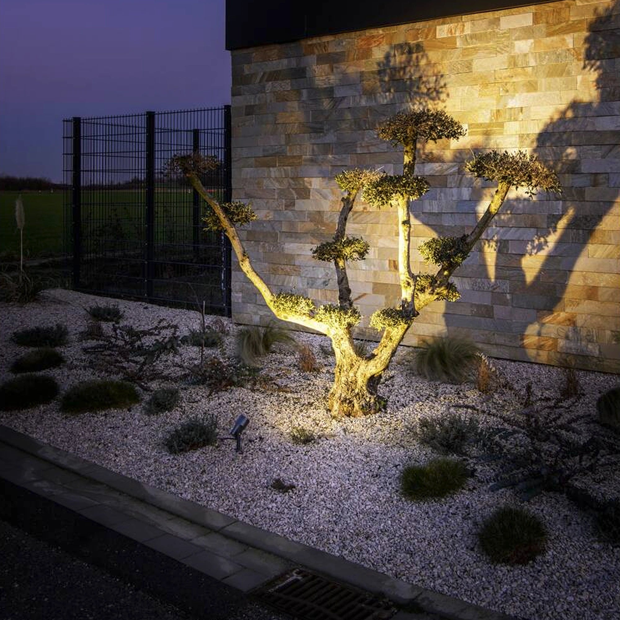 LED vrtna spot svjetiljka SYNA GARDEN, ubodna, antracit, 6W, 3000K, IP65