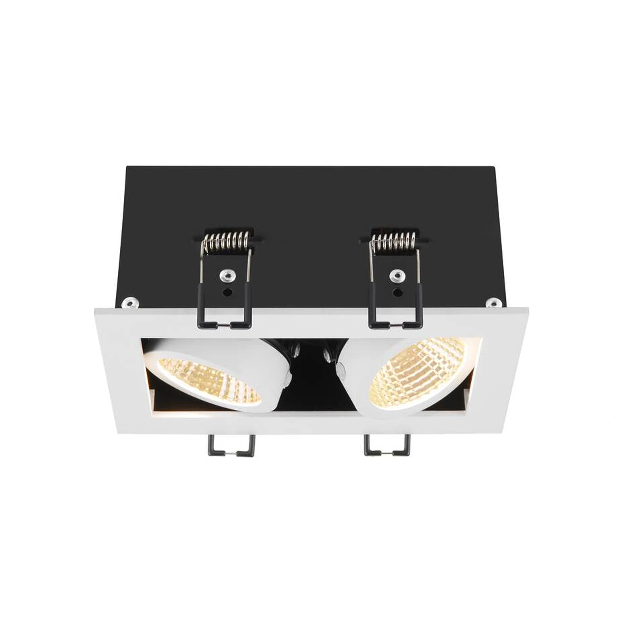 LED ugradbena svjetiljka KADUX, stropna, bijela, 14W, 3000K, IP20