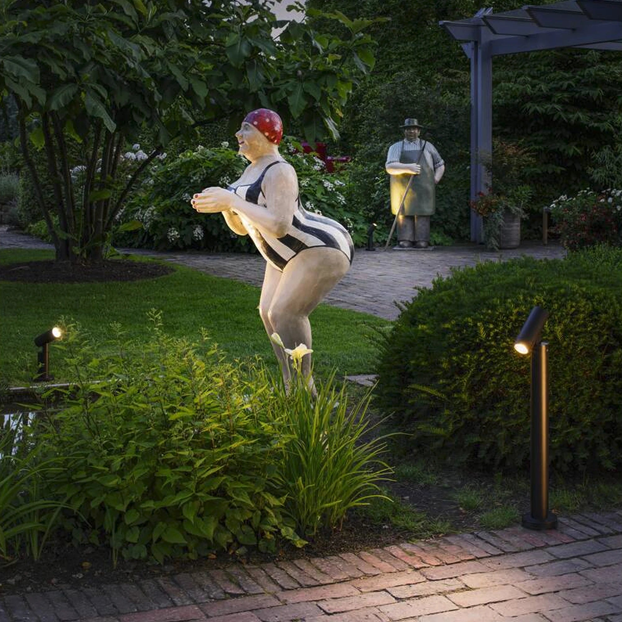 S-TUBE 75 vrtna svjetiljka, crna, 1xGU10, IP65, 770mm