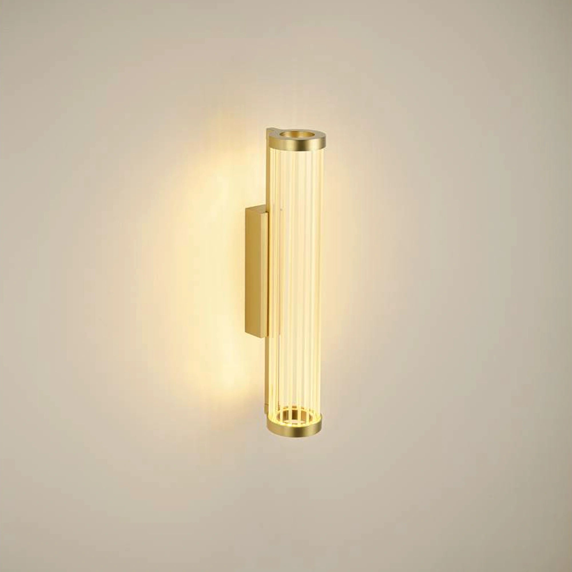 LED zidna svjetiljka QUIMERA, mesing, 8.5W, 2700/3000K, IP20