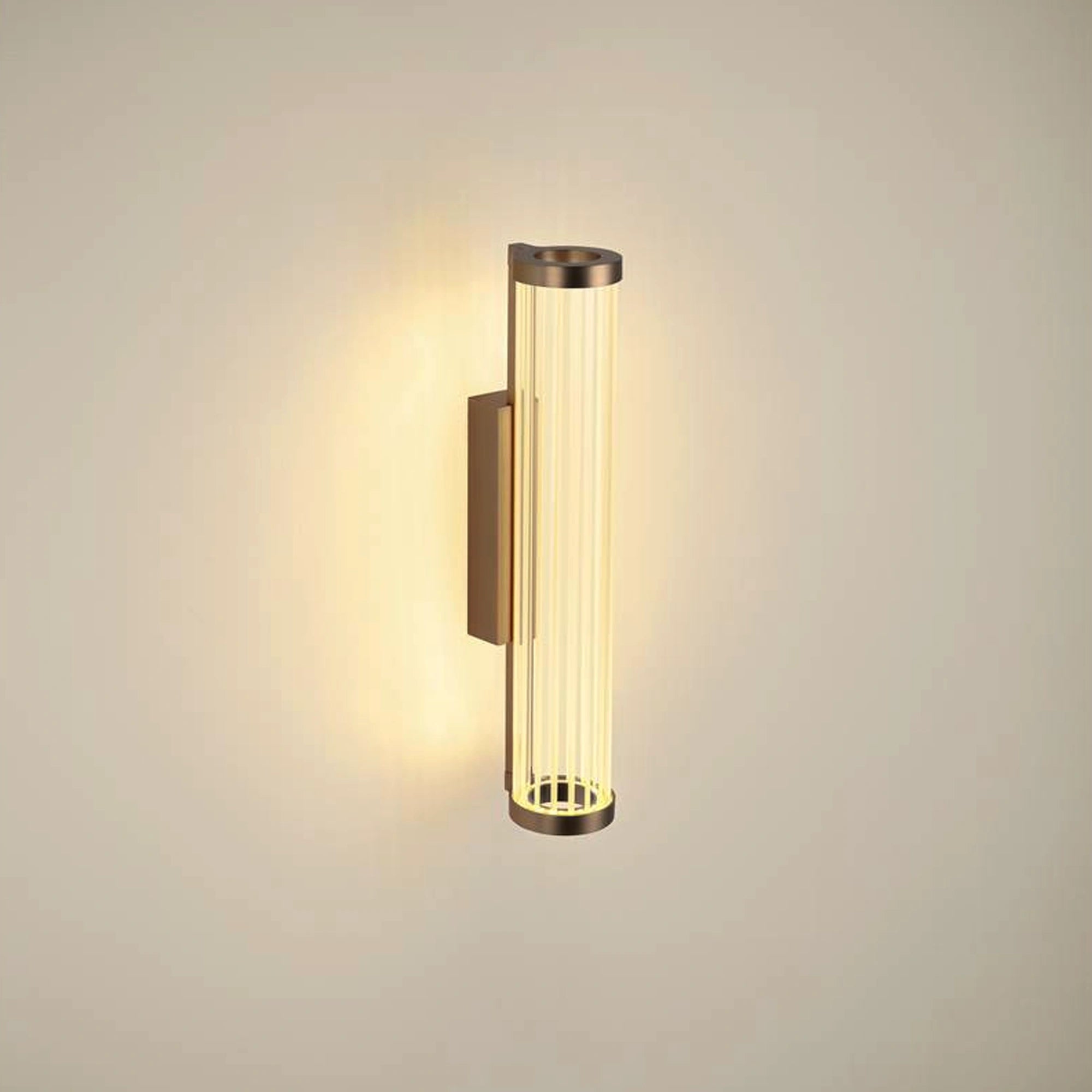 LED zidna svjetiljka QUIMERA, tamni bakar, 8.5W, 2700/3000K, IP20