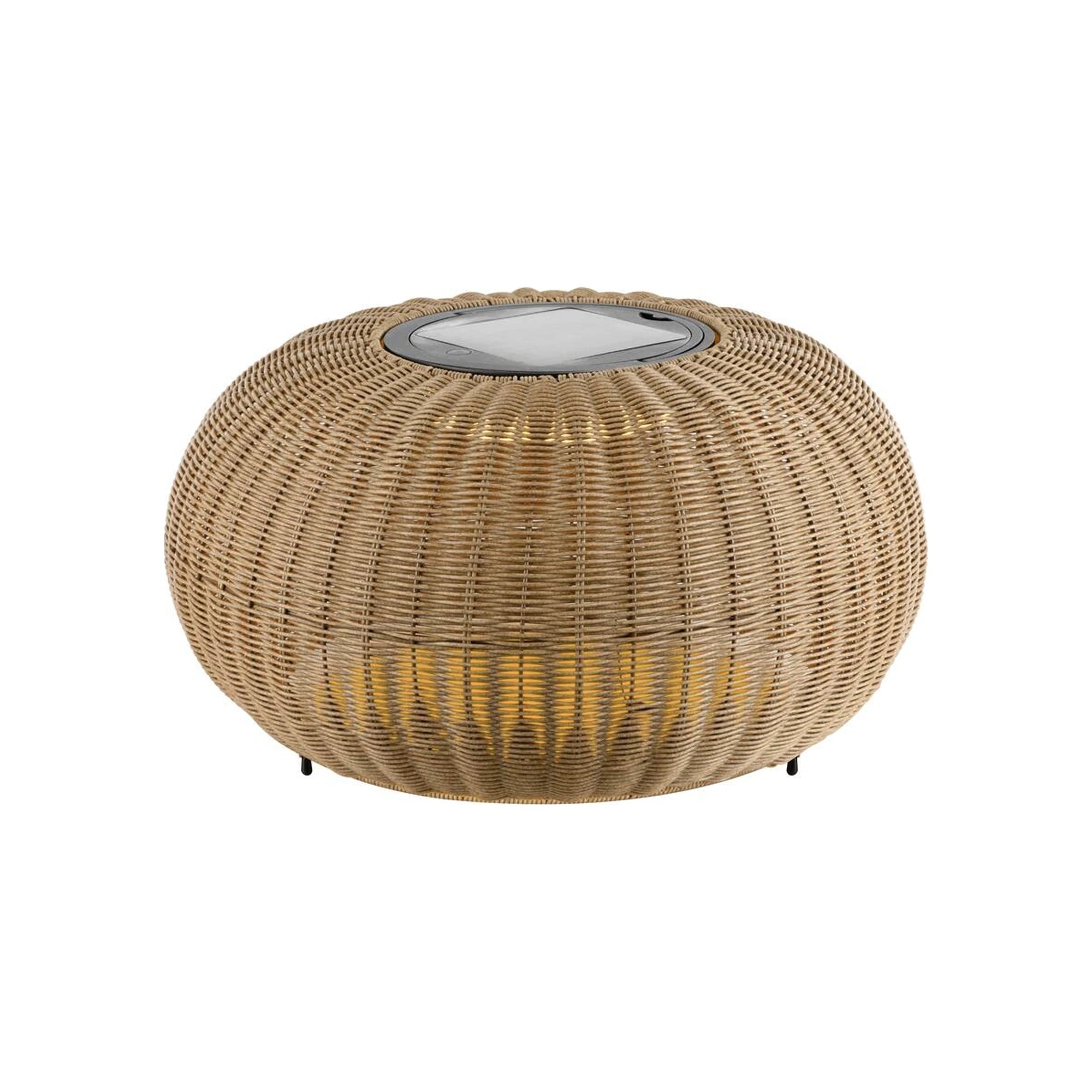 ADEGAN LED solarna vrtna svjetiljka, smeđa, 4.35W, 2200K, IP65, 280mm