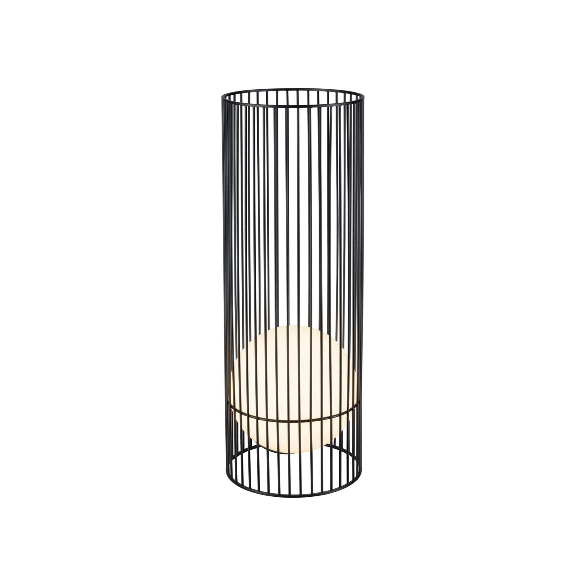 GRID SUN LED vrtna svjetiljka, crna, 8W, 2700K, IP44/IP65, 600mm