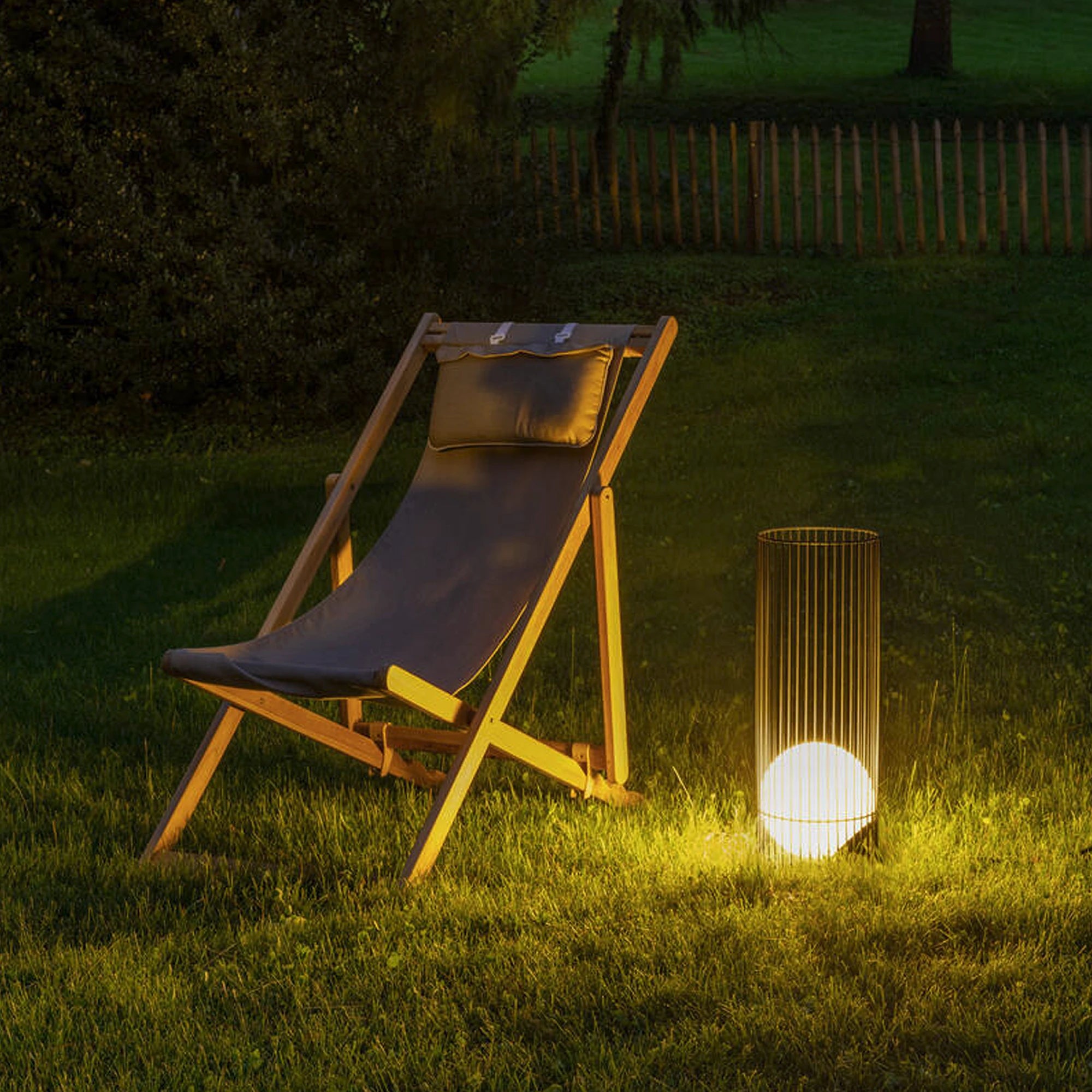 GRID SUN LED vrtna svjetiljka, crna, 8W, 2700K, IP44/IP65, 600mm