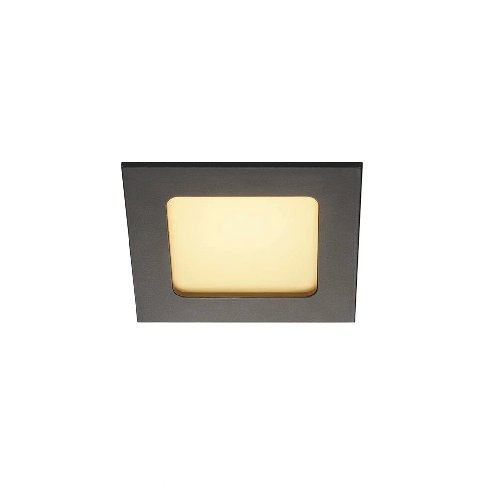 LED zidna ugradbena svjetiljka FRAME BASIC, crna, 8.3W, 3000K, IP20