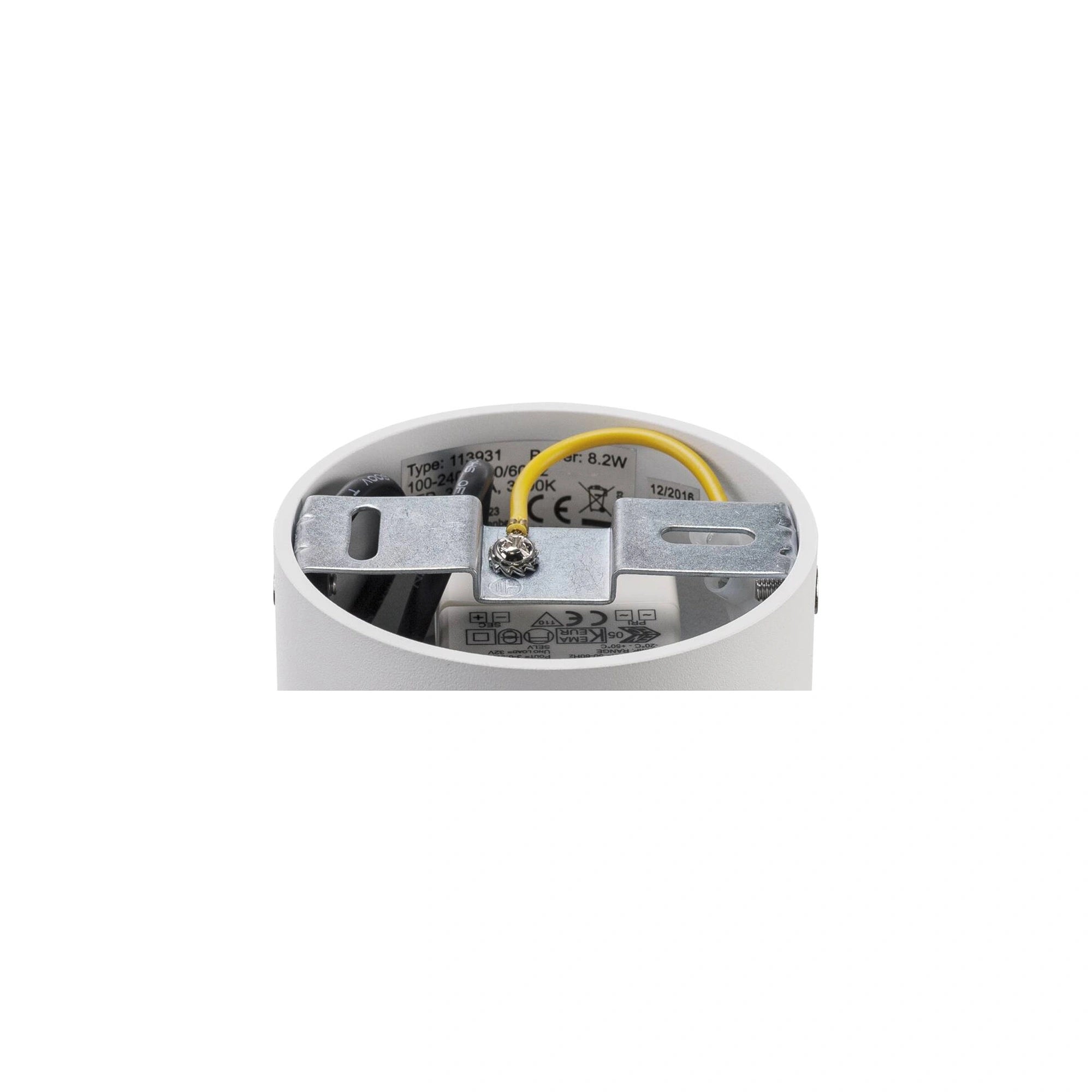 LED spot svjetiljka TRILEDO, stropna, okrugla, bijela, 6.4W, 3000K, IP20