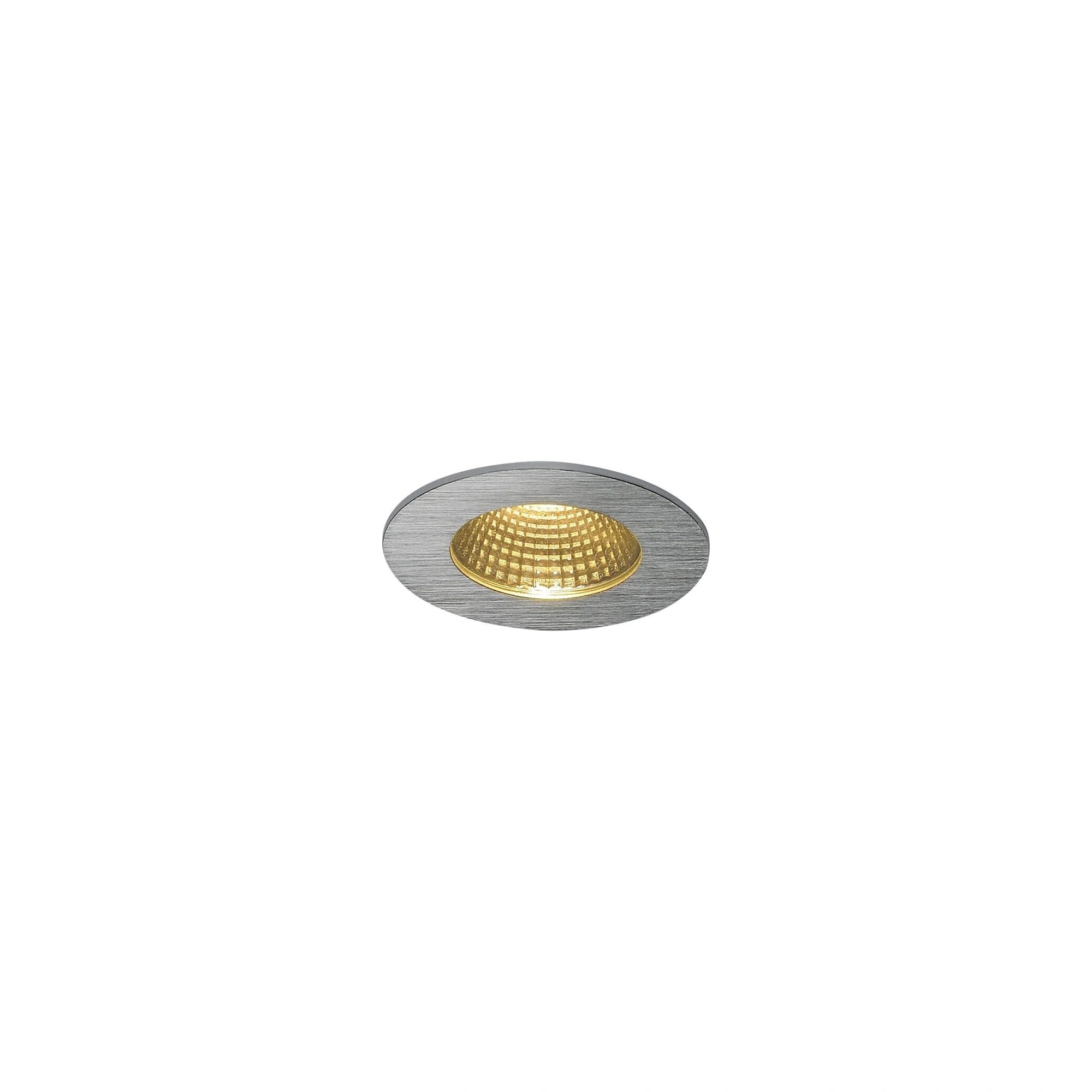 LED ugradbena svjetiljka PATTA-I, stropna, okrugla, aluminij, 10W, 3000K, IP20/IP65