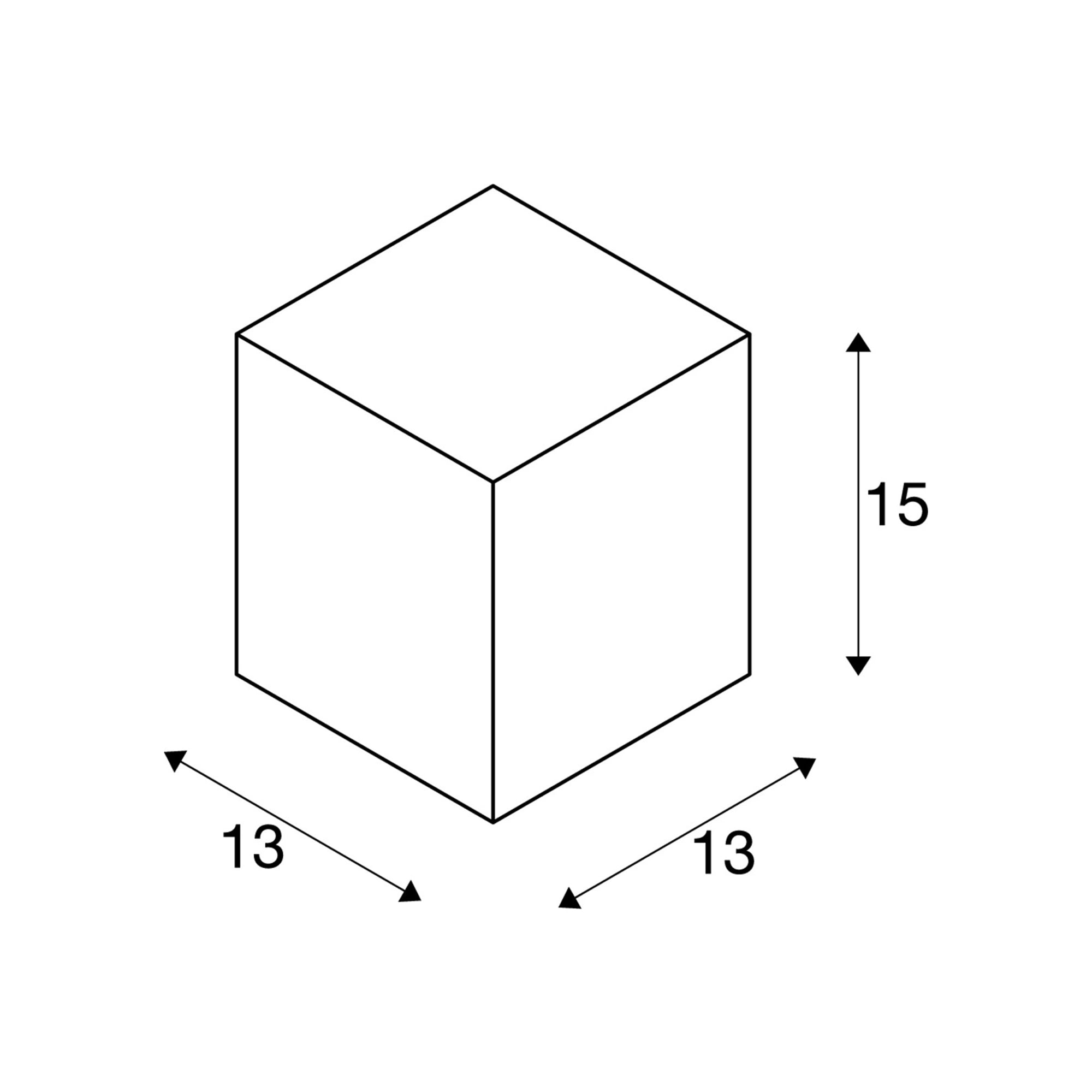 Stropna svjetiljka BIG THEO, antracit, 1xGU10, IP44