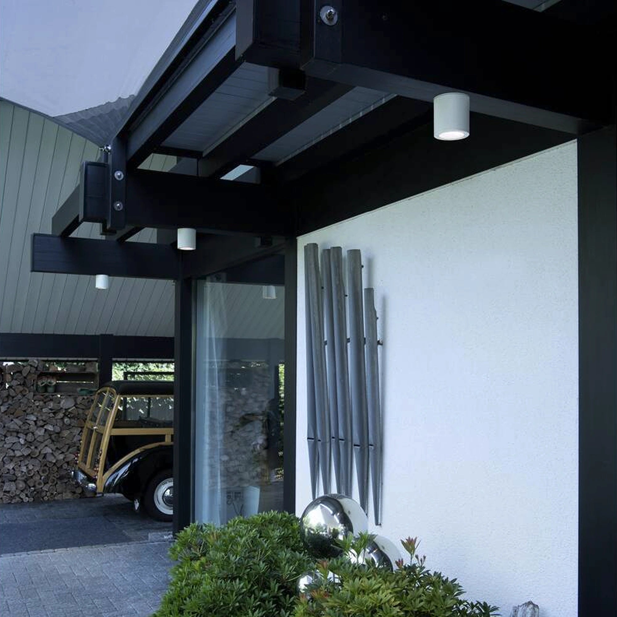 Stropna svjetiljka SITRA, bijela, 1xGX53, IP44