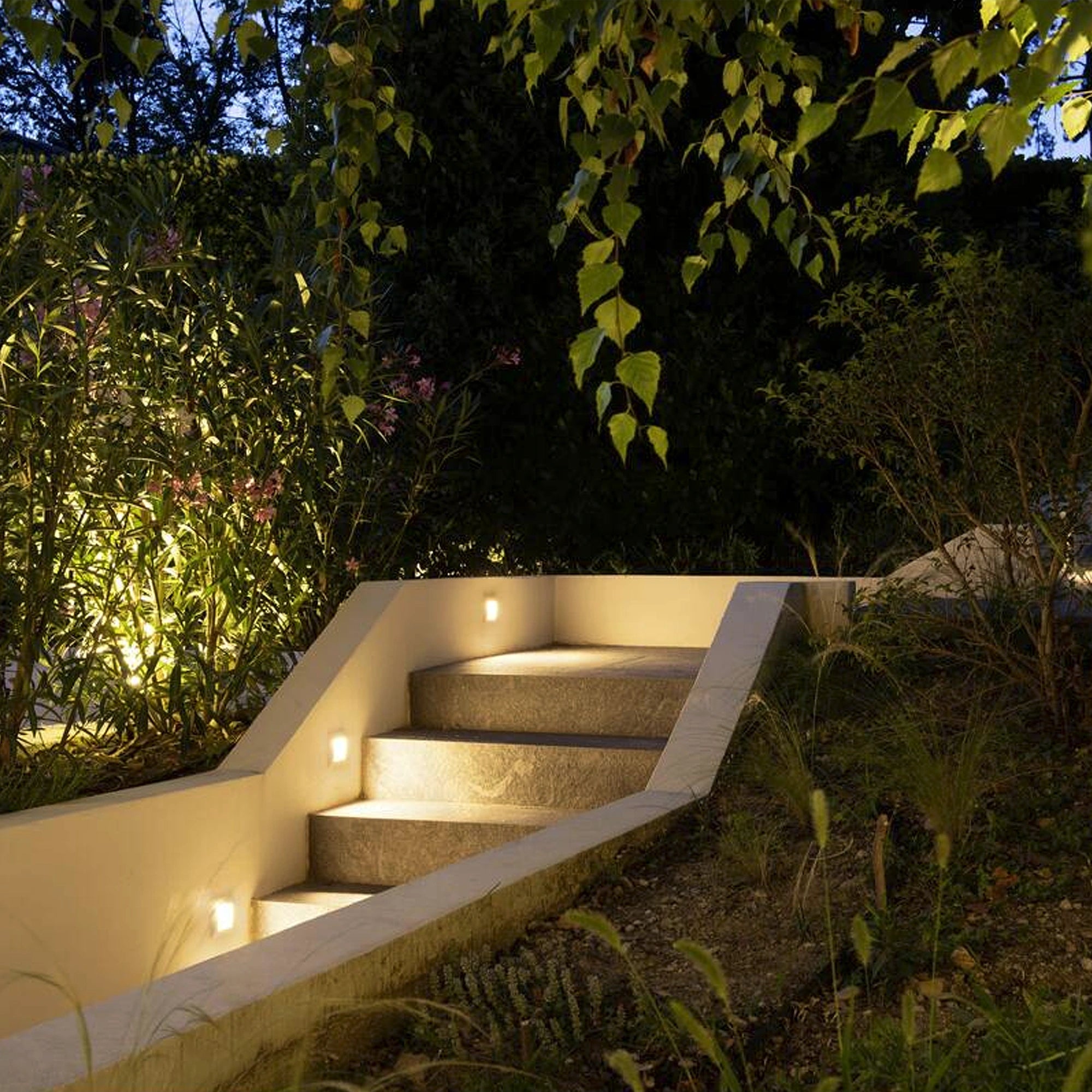 LED zidna svjetiljka DOWNUNDER OUT S, ugradbena, bijela, 1.7W, 3000K, IP55