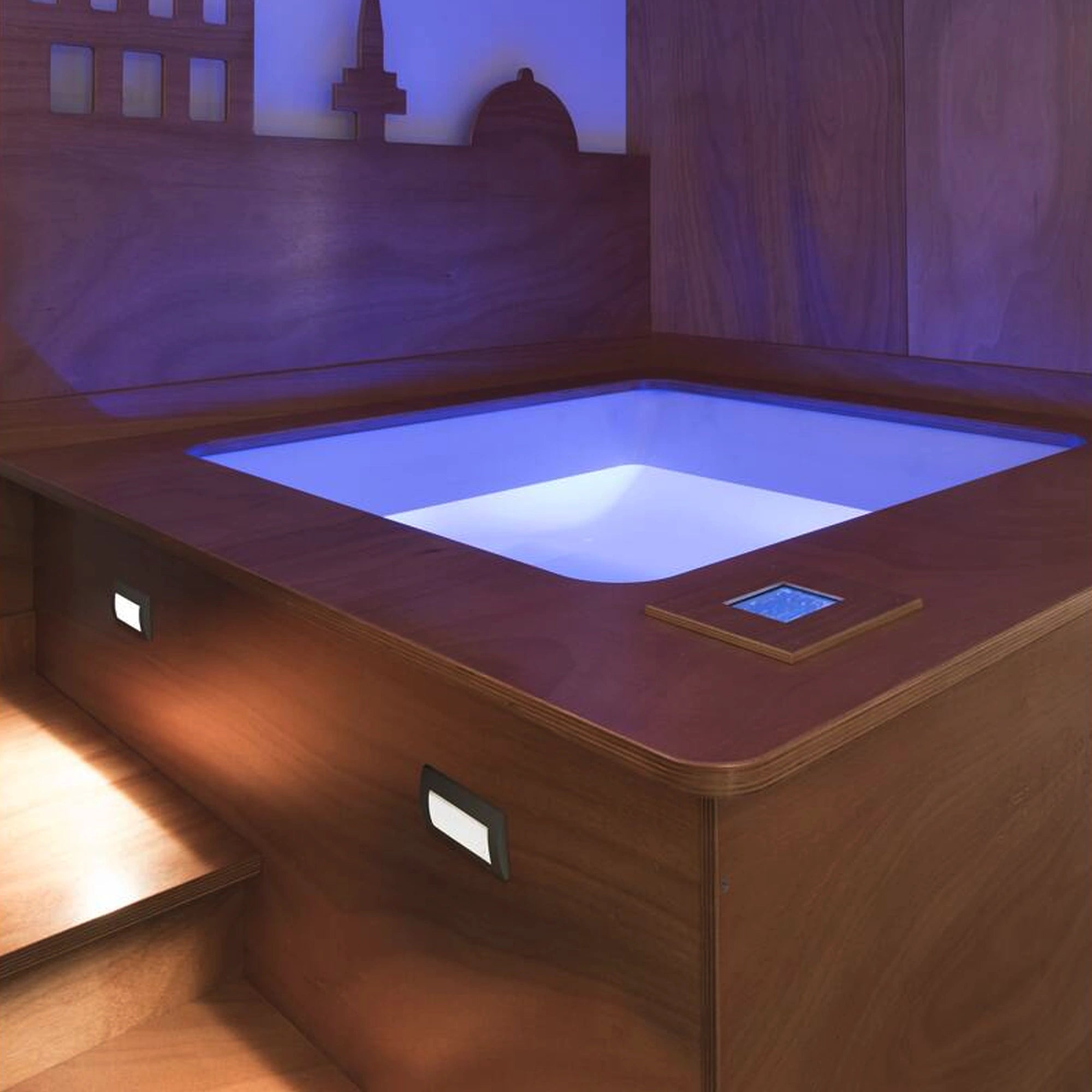 LED zidna svjetiljka DOWNUNDER OUT M, ugradbena, antracit, 4W, 3000K, IP55