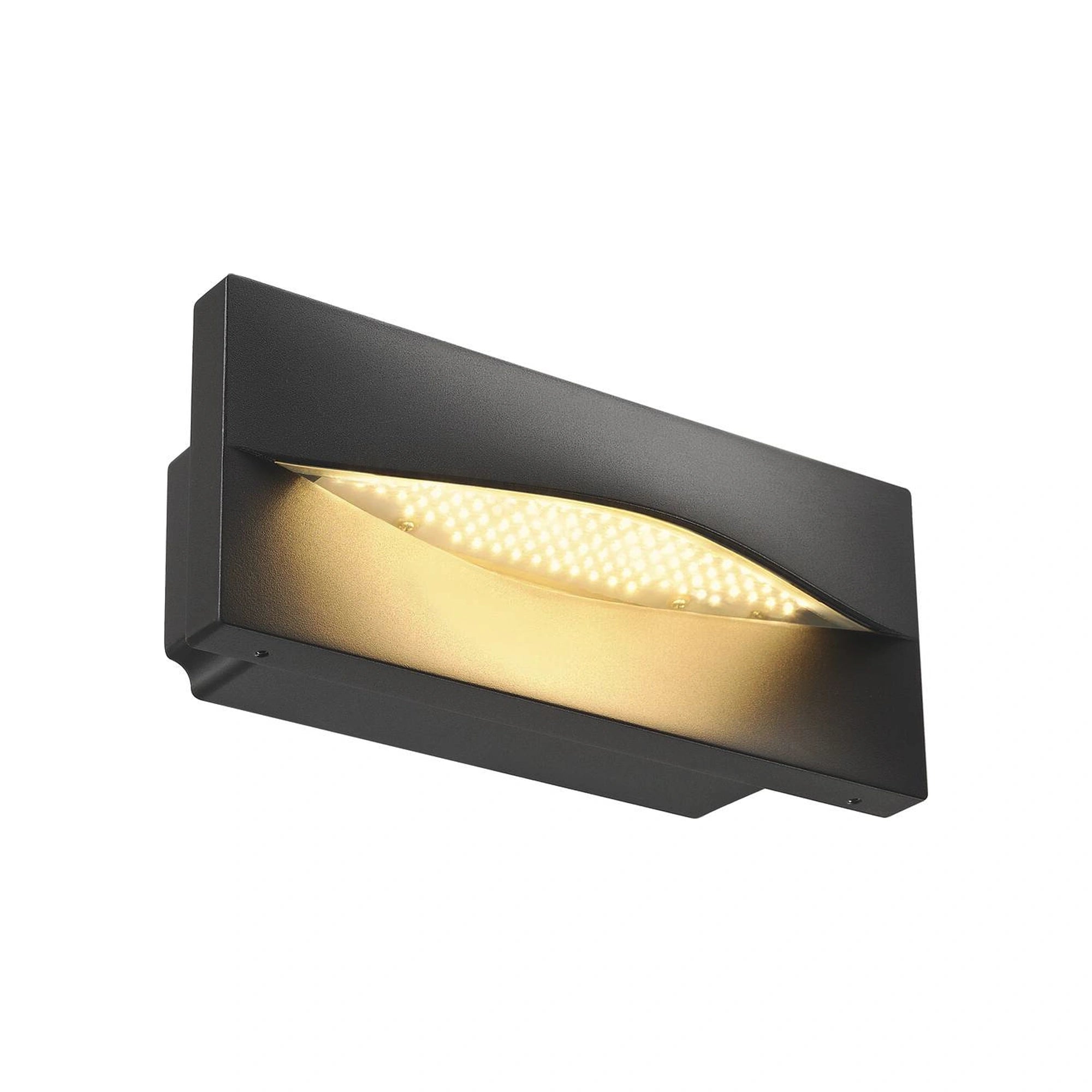 LED zidna svjetiljka ADI, ugradbena, antracit, 18W, 3000K, IP55