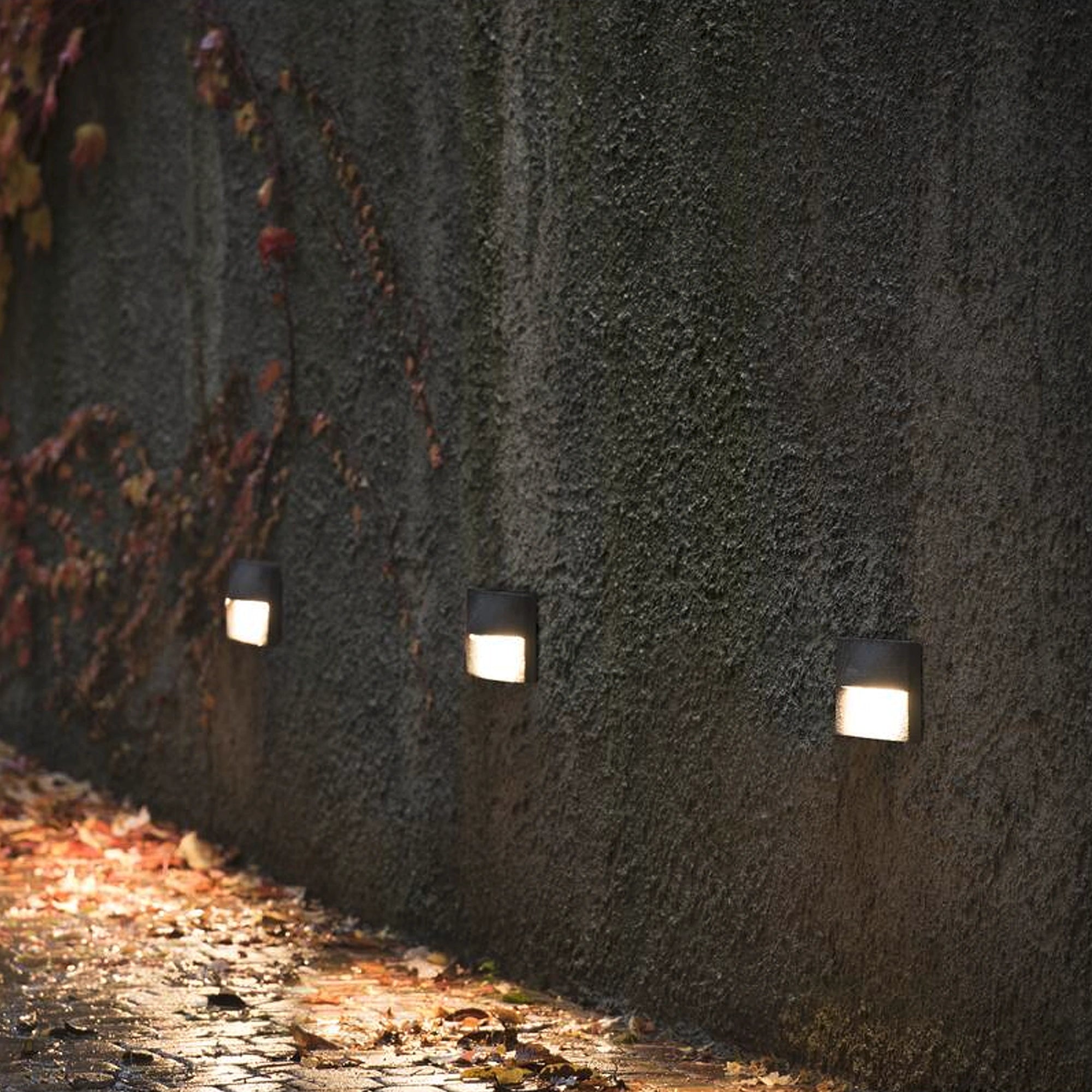 LED zidna svjetiljka ADI, ugradbena, antracit, 18W, 3000K, IP55