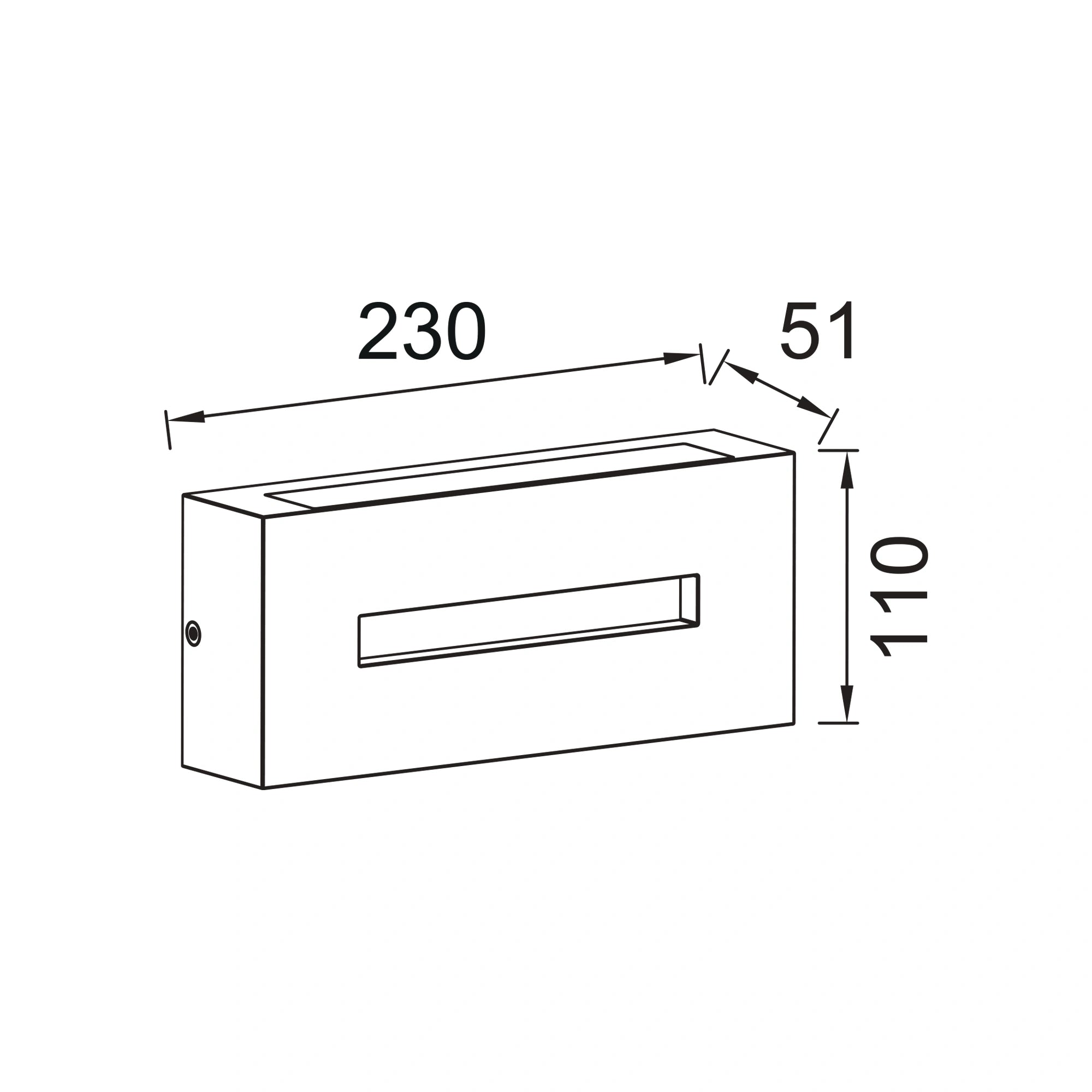 LED zidna svjetiljka ARTEO, tamno siva, 12W, CCT, IP65