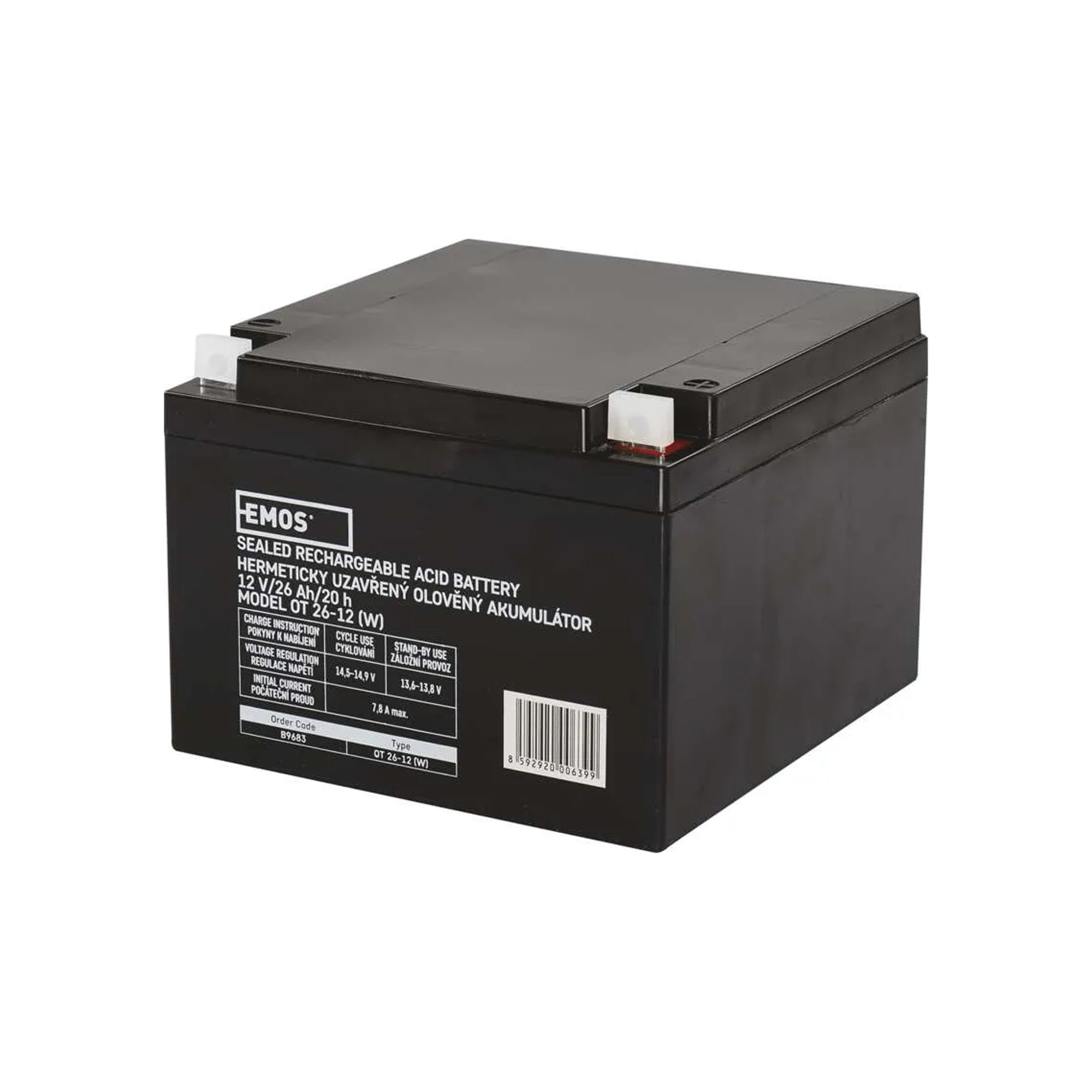 Olovni akumulator, SLA, 12V, 26Ah
