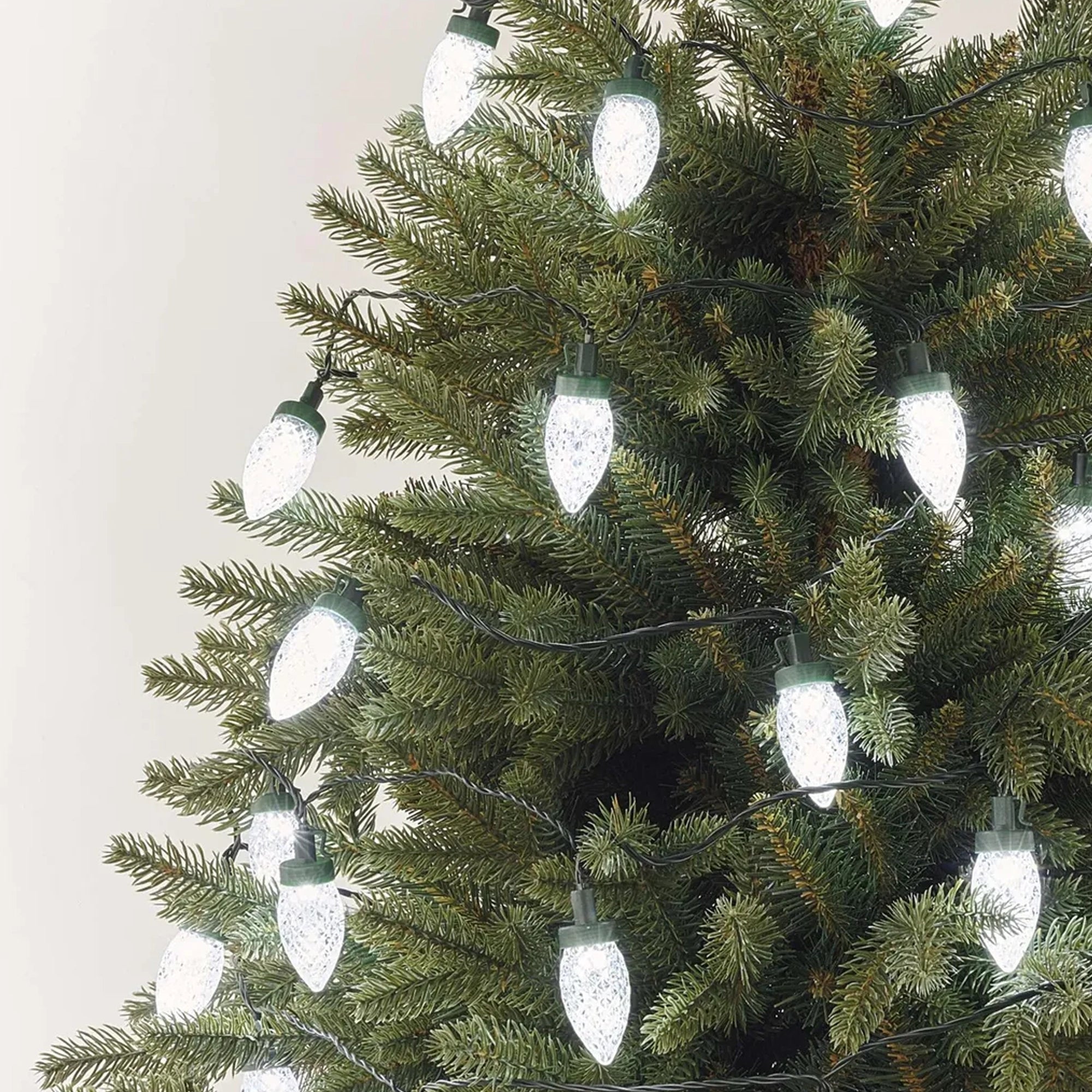 Božićne lampice, češeri, LED, hladno bijela, 8 načina rada, IP44, 9.8m