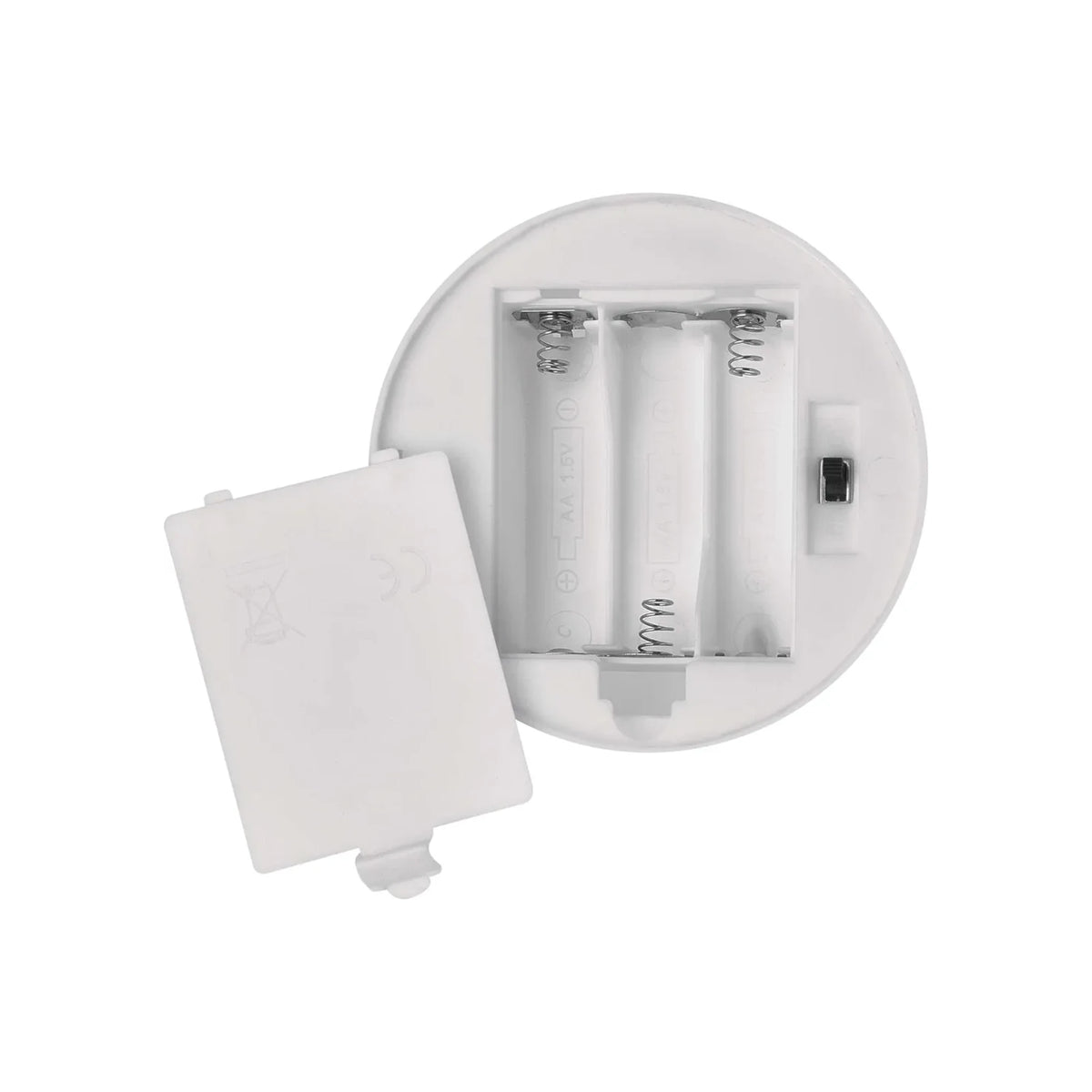 Anđeli od papira, s postoljem, 2 kom, LED, toplo bijela, 6xAA, IP20