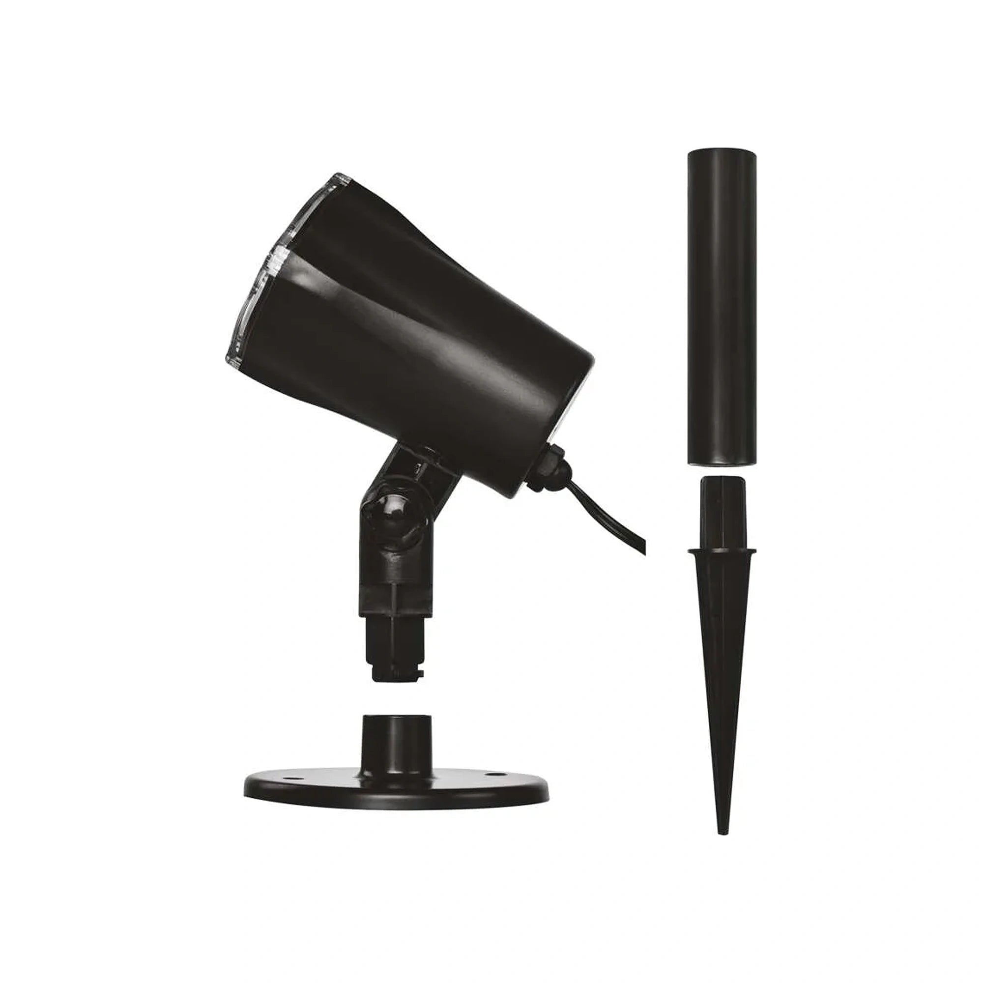 Božićni projektor, pahulje i snijeg, LED, hladno bijela, IP44