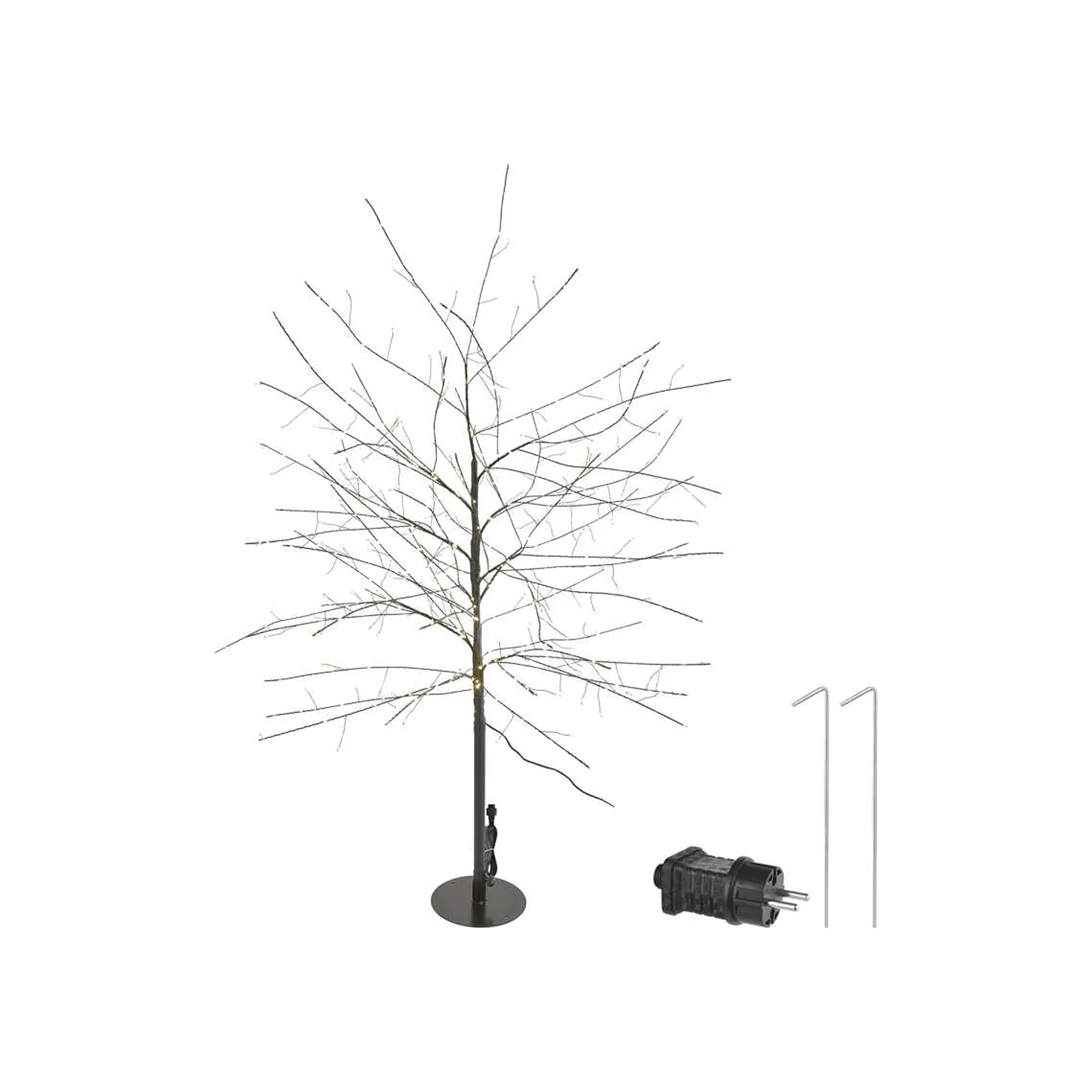 Svjetleće drvce, 600 lampica, LED, toplo bijela, IP44, 1200mm