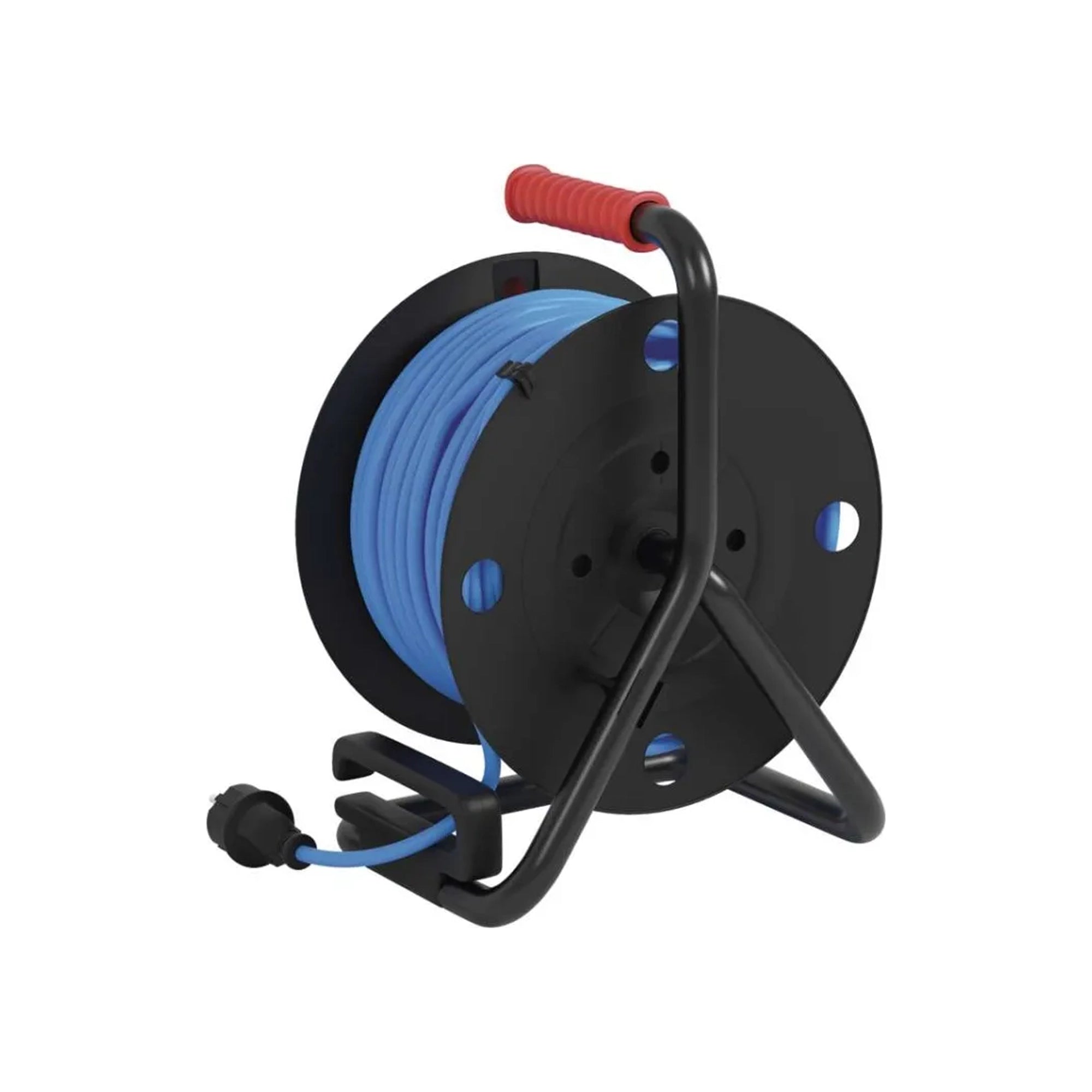 Produžni kabel na kolutu 50m, vodootporni, 4 utičnice, PVC, 1.5mm2, IP44