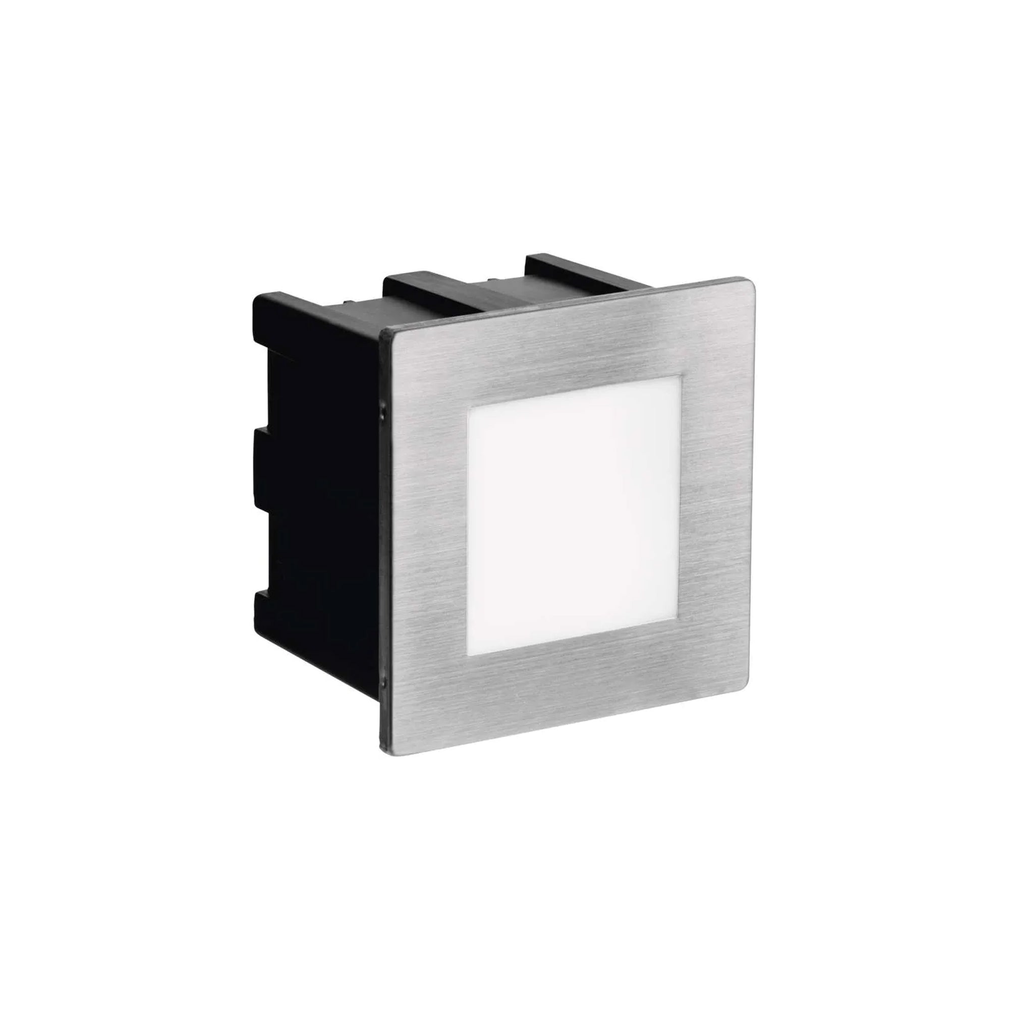 AMAL LED svjetlo za stepenice, ugradbeno, 80x80mm, 1,5W