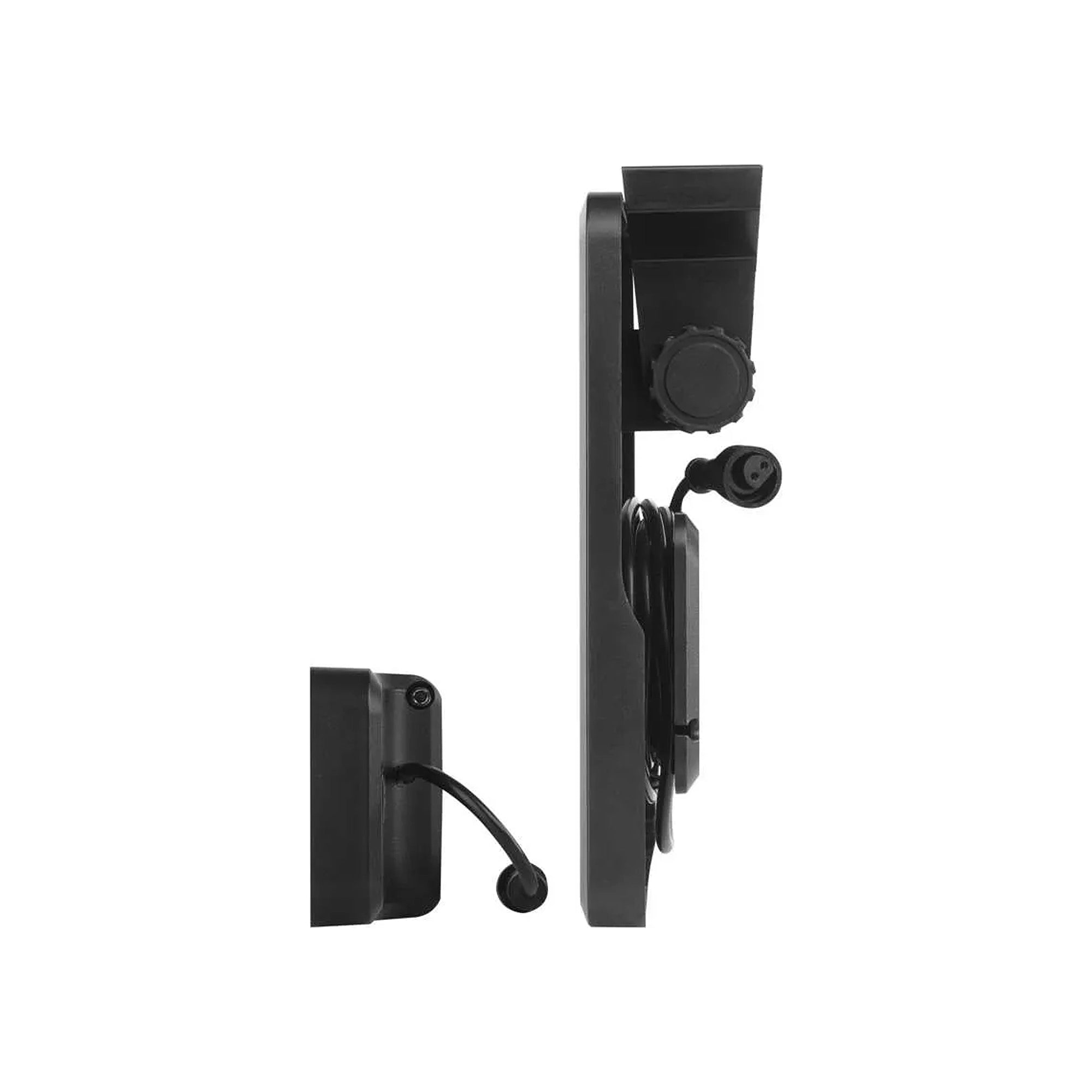 LED solarni reflektor SUNNO, senzor pokreta, crni, 4000K, IP54
