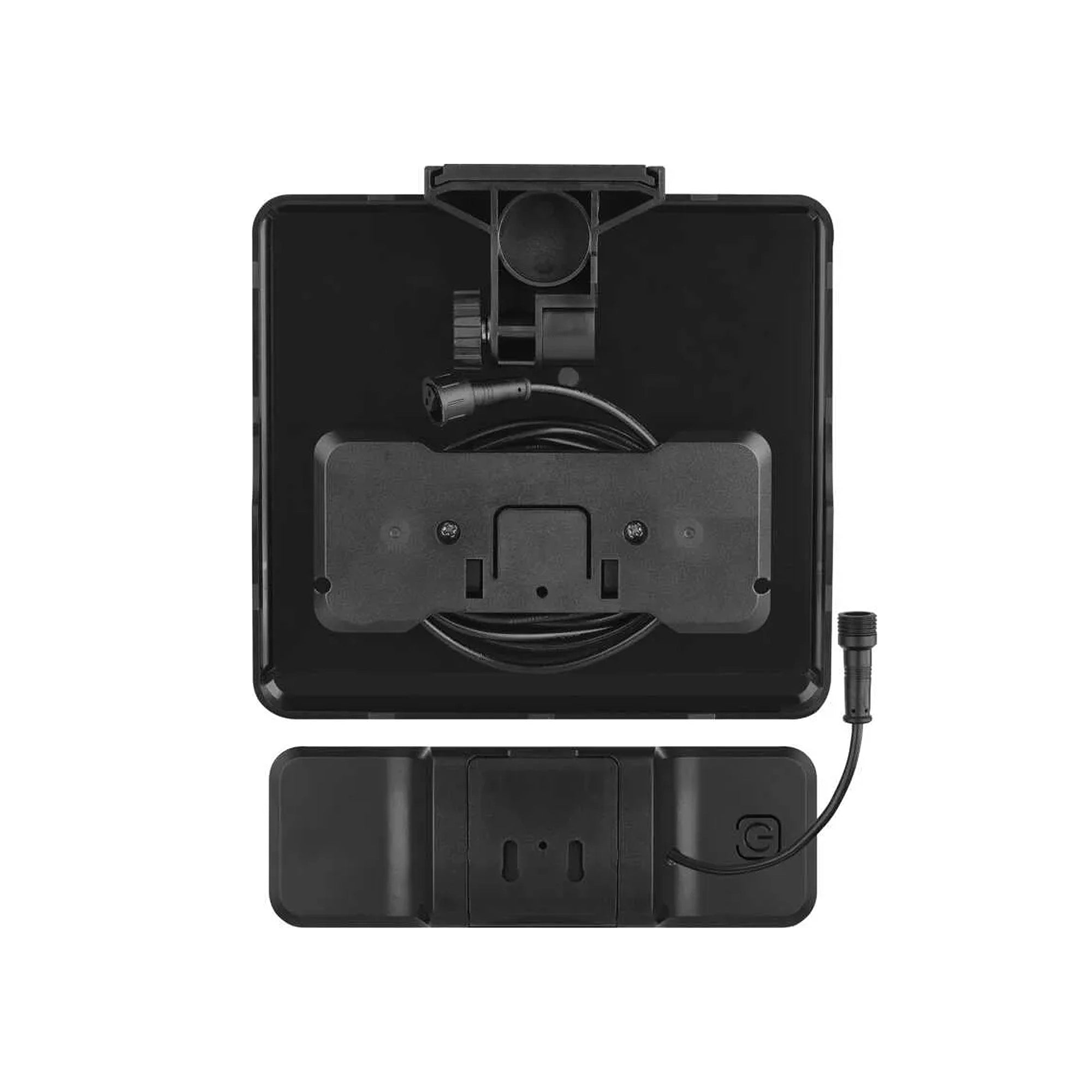 LED solarni reflektor SUNNO, senzor pokreta, crni, 4000K, IP54