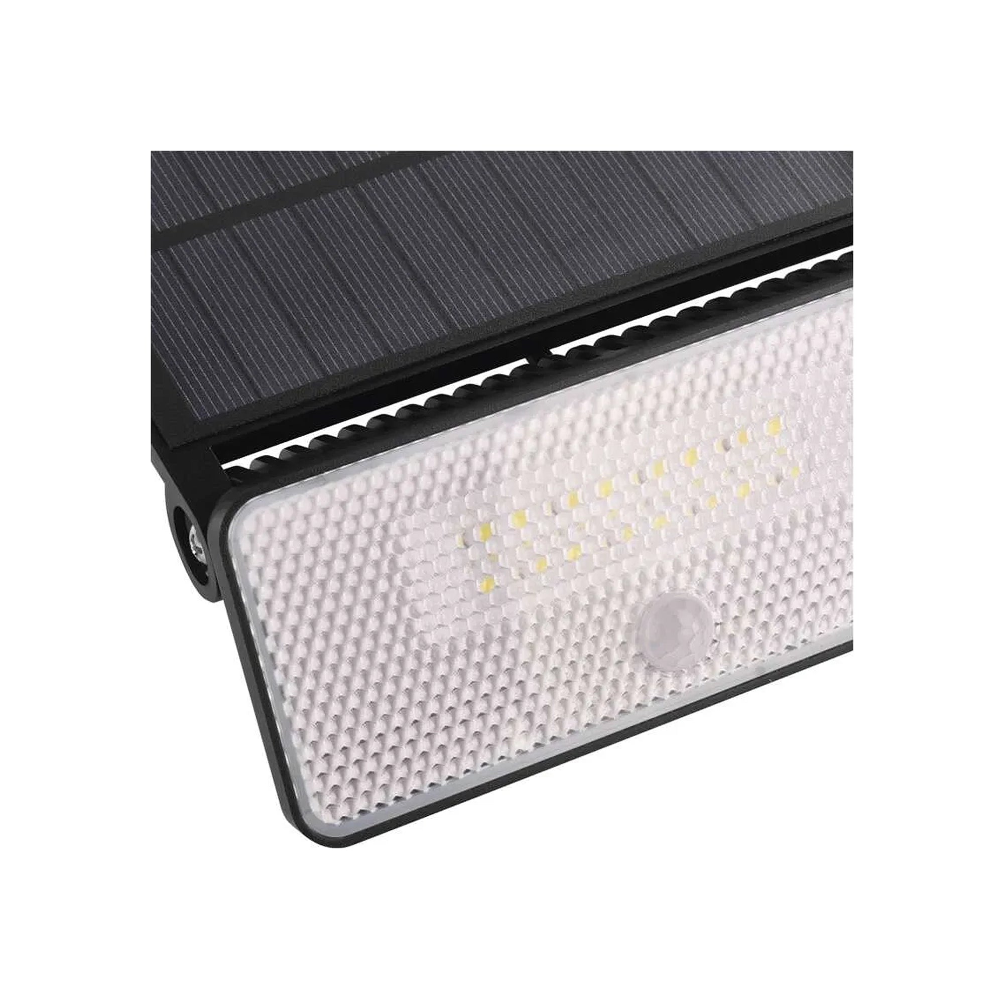 LED solarni reflektor SOLO S, senzor pokreta, crni, 4000K, IP54