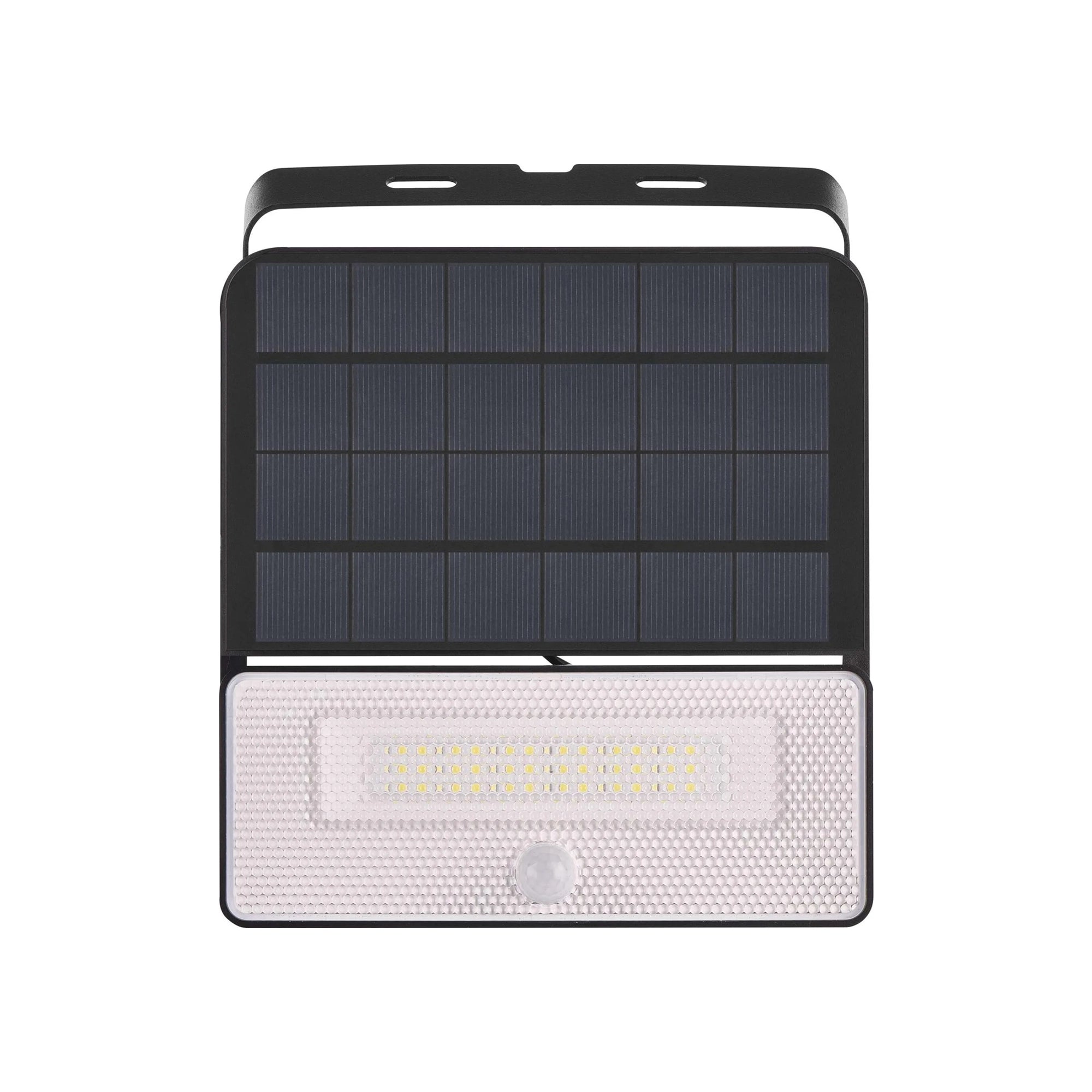LED solarni reflektor SOLO L, senzor pokreta, crni, 4000K, IP54