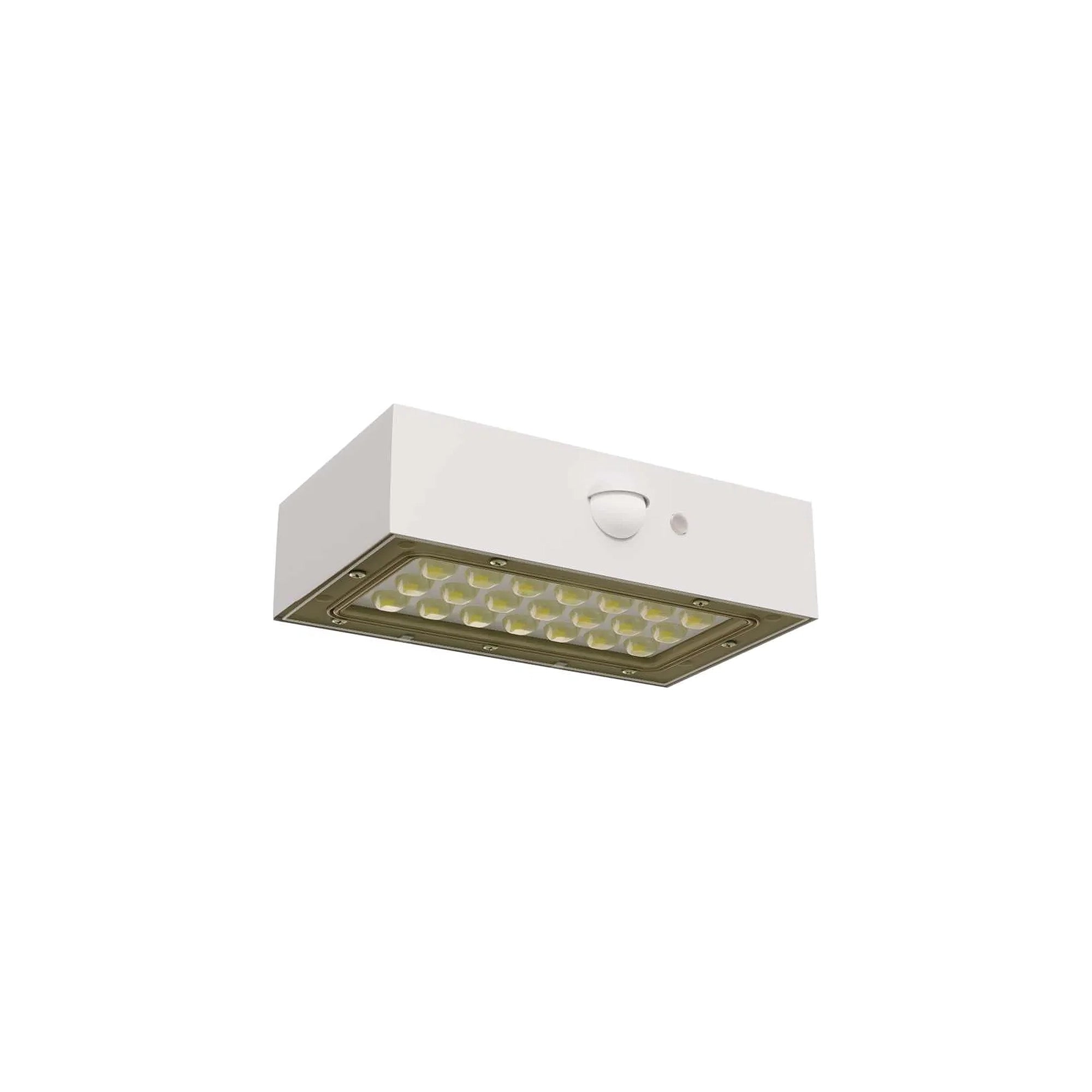 BRIXO LED solarna zidna svjetiljka, senzor pokreta, bijela, 4000K, IP65, 35mm
