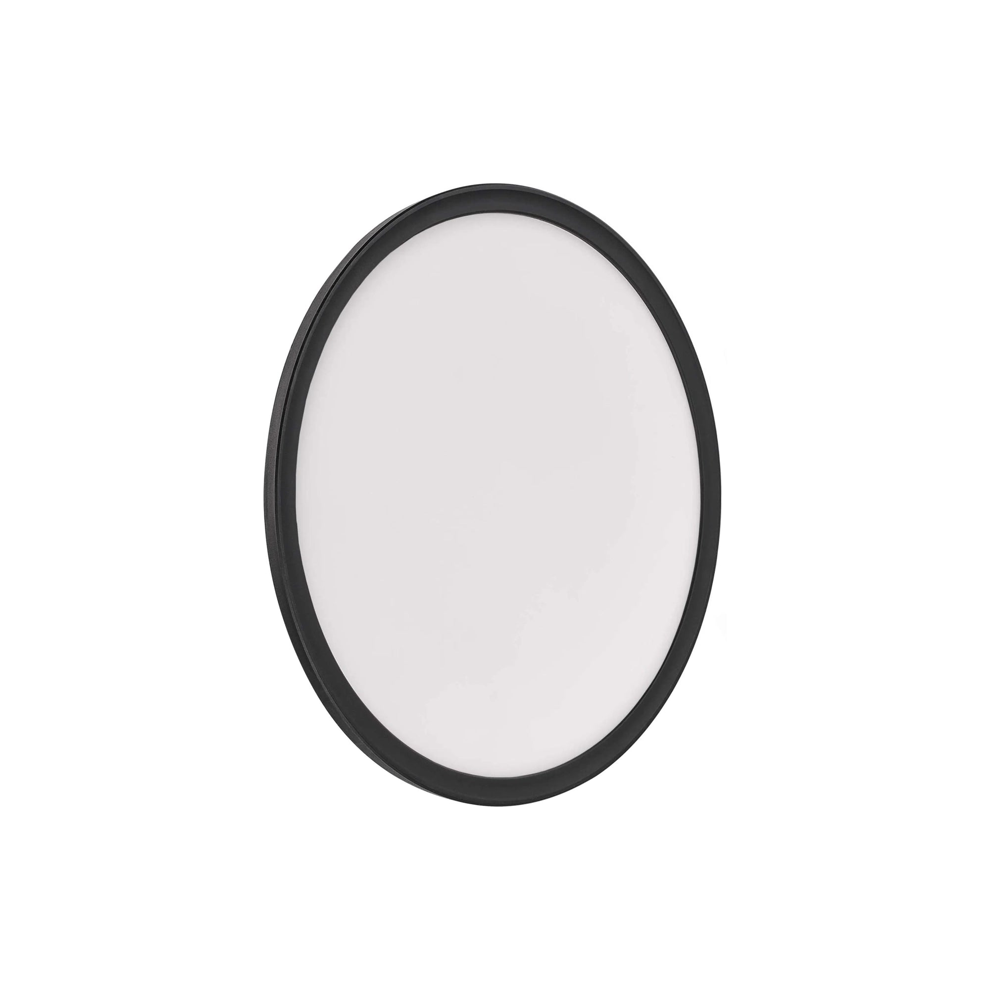 FLORI LED plafonjera, okrugla, crna, 18W, 4000K, IP20, Ø293mm
