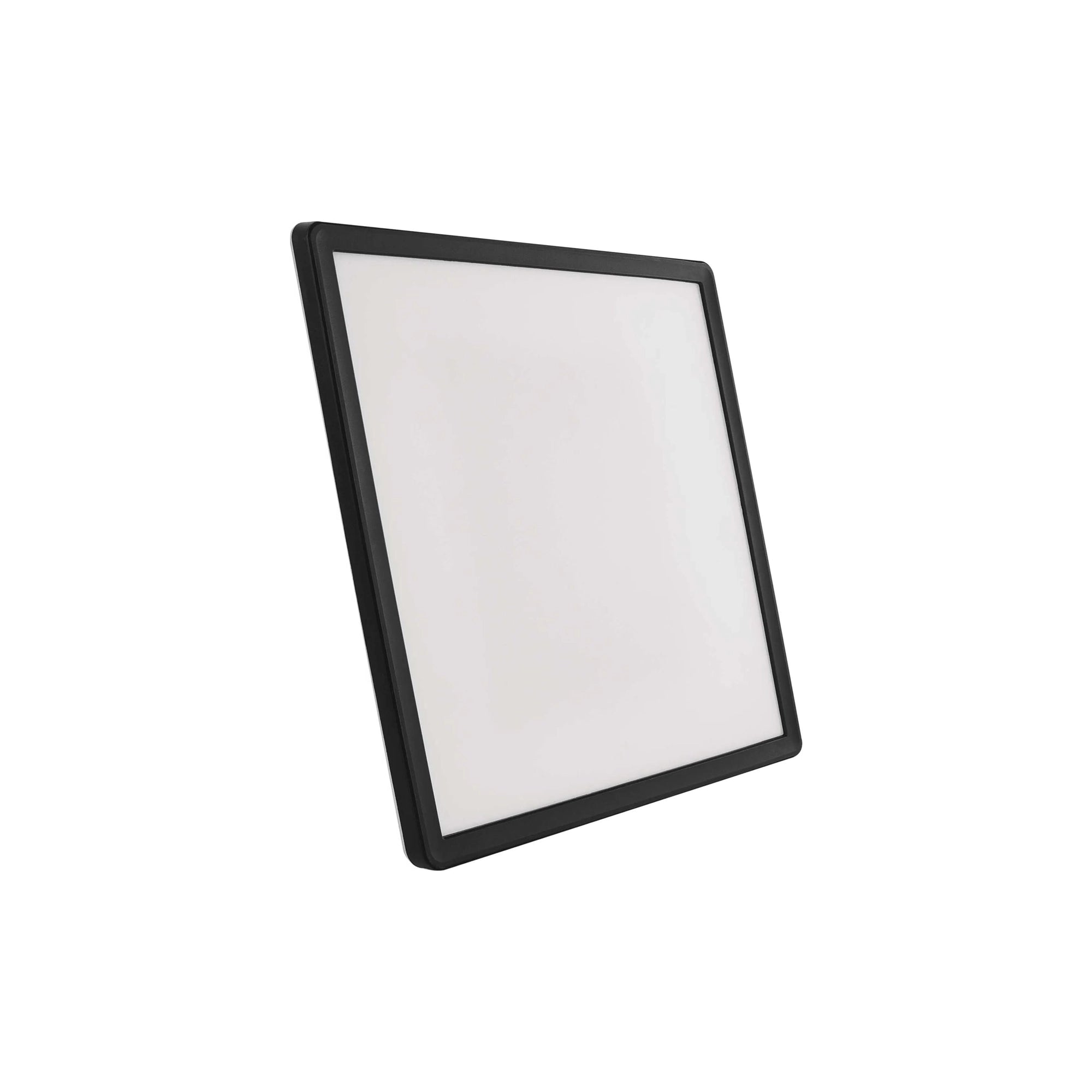 FLORI LED plafonjera, kvadratna, crna, 18W, 4000K, IP20, 293x293mm