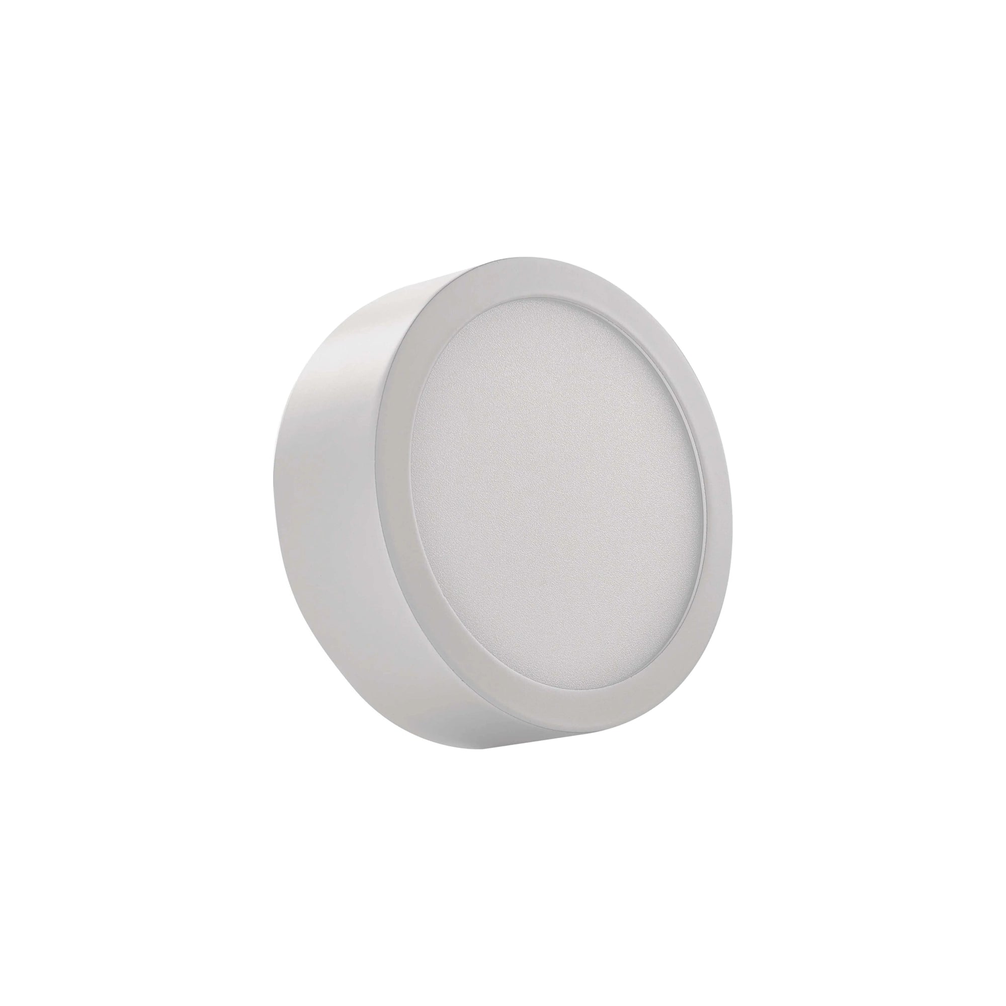 NEXXO LED panel, nadgradni, okrugli, bijeli, 7.6W, 4000K, IP20/IP40, Ø120mm