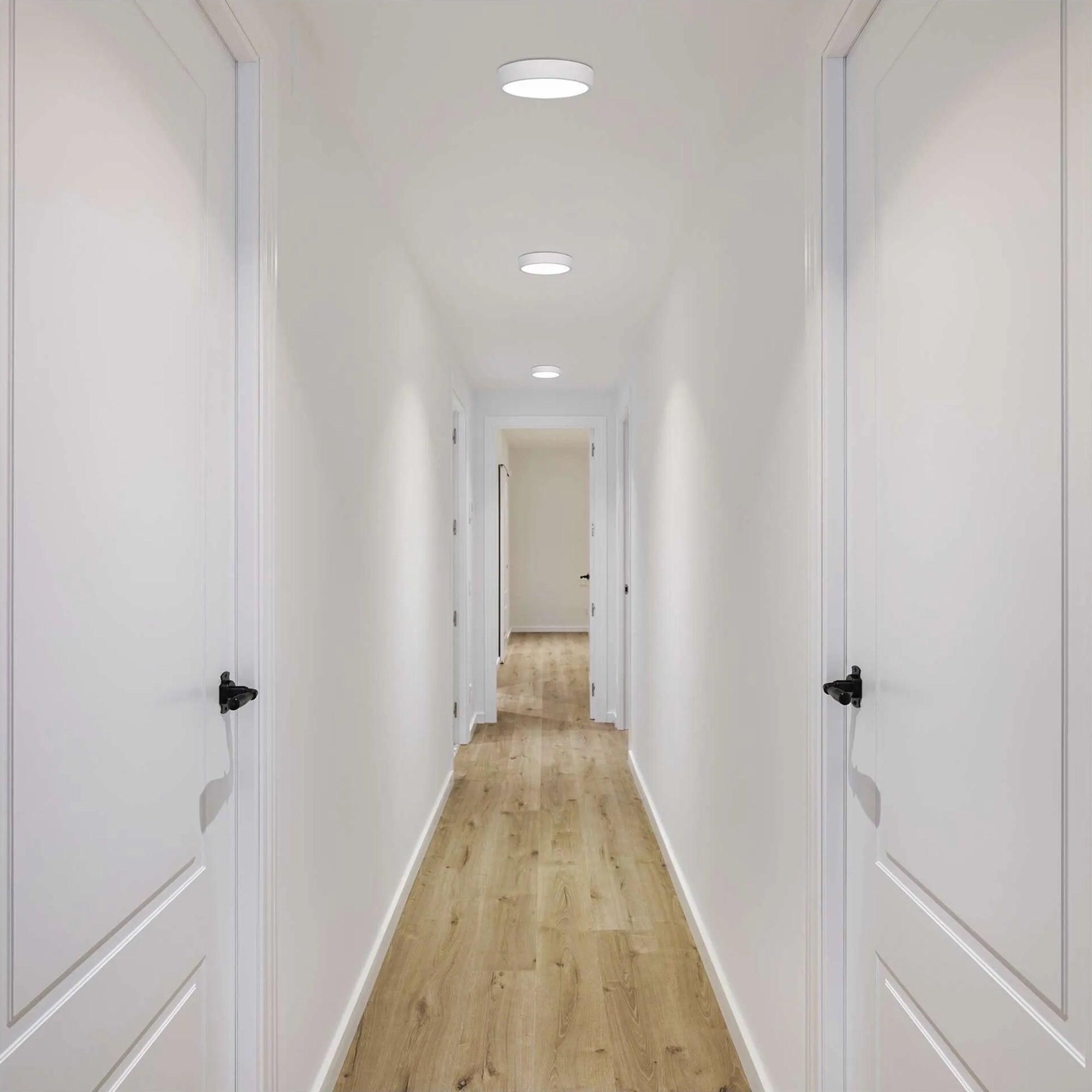 NEXXO LED panel, nadgradni, okrugli, bijeli, 12.5W, 4000K, IP20/IP40, Ø170mm