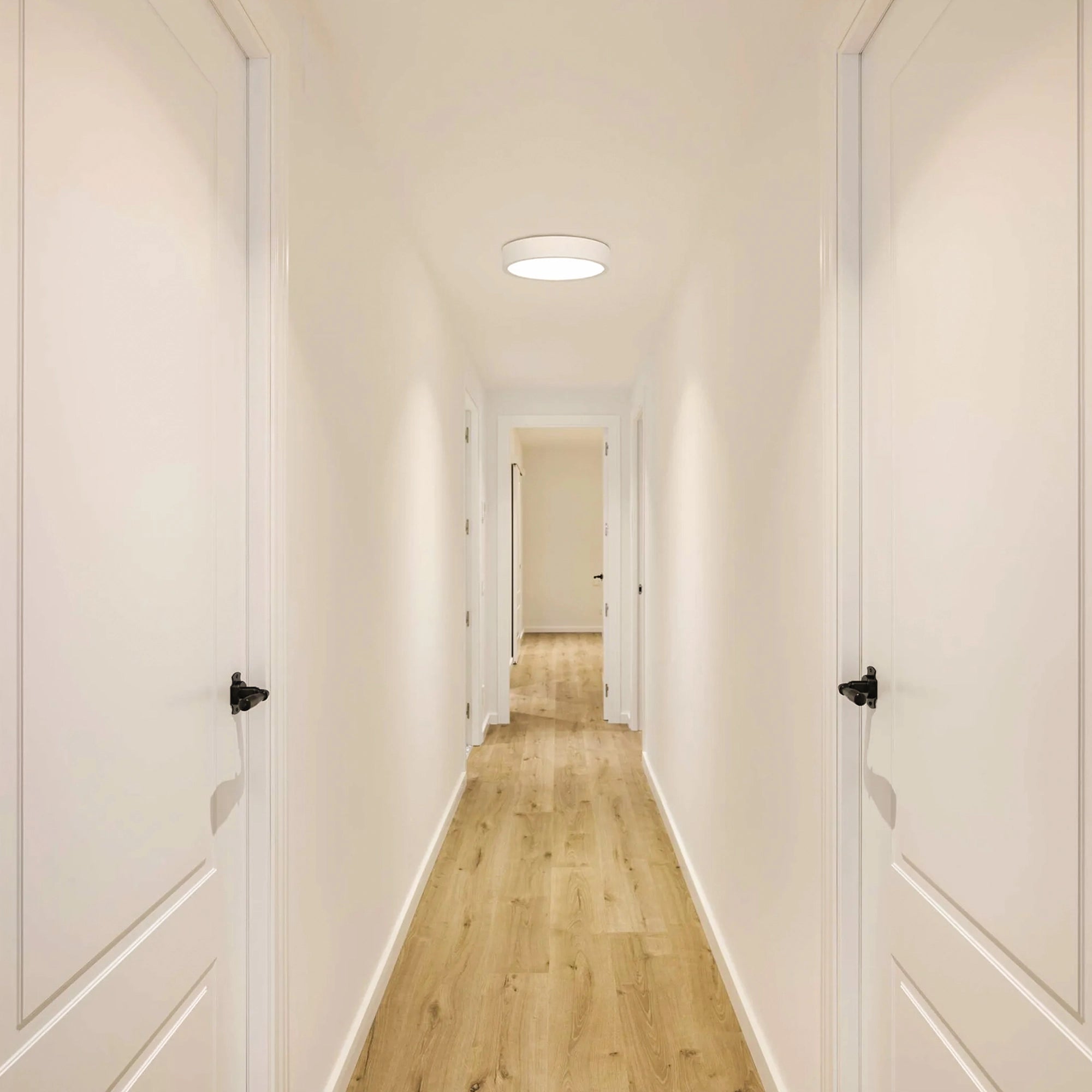 NEXXO LED panel, nadgradni, okrugli, bijeli, 21W, CCT, IP20/IP40, Ø225mm