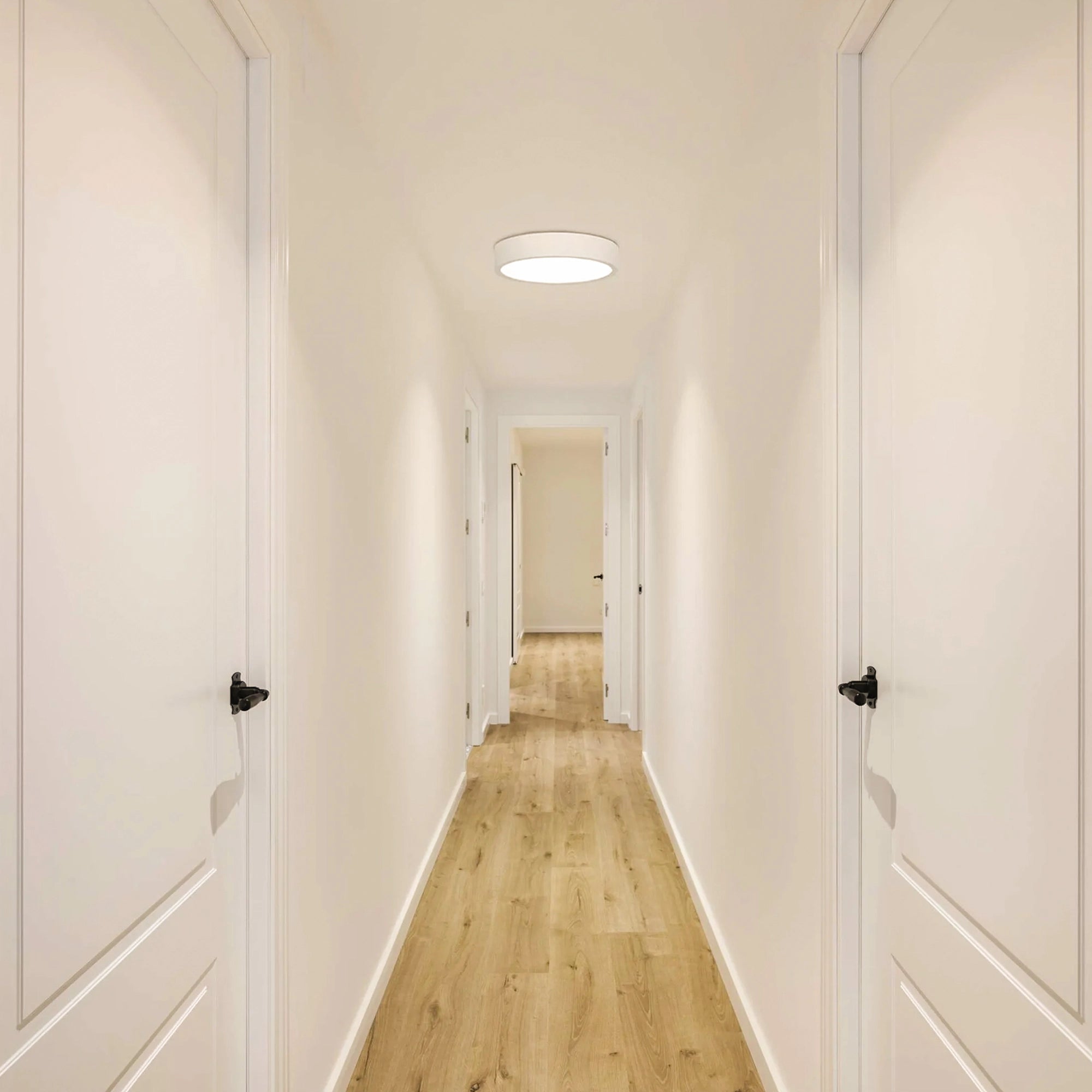 NEXXO LED panel, nadgradni, okrugli, bijeli, 28.5W, CCT, IP20/IP40, Ø300mm