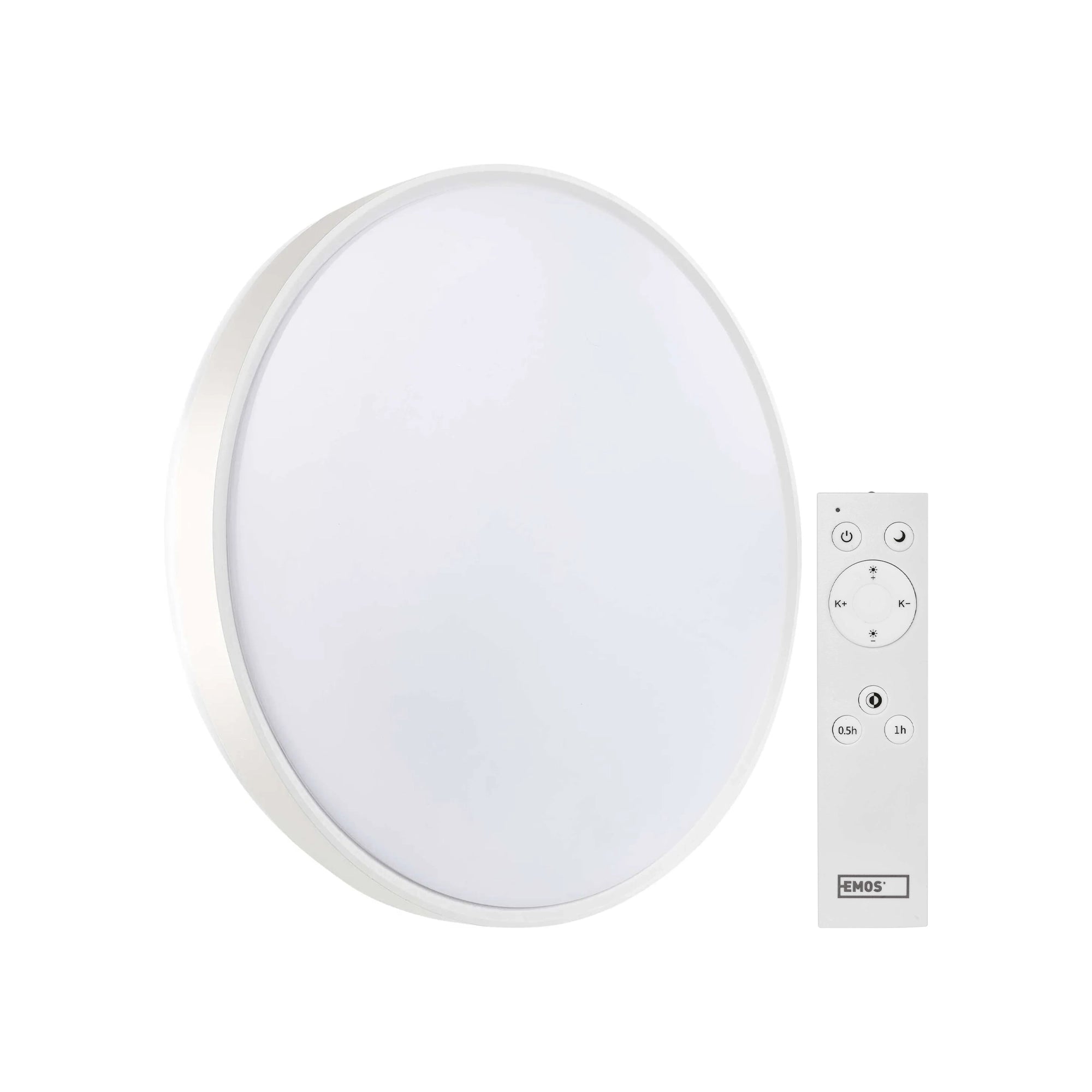 LIVI LED plafonjera, s daljinskim, bijela, 45W, CCT, IP20, Ø500mm