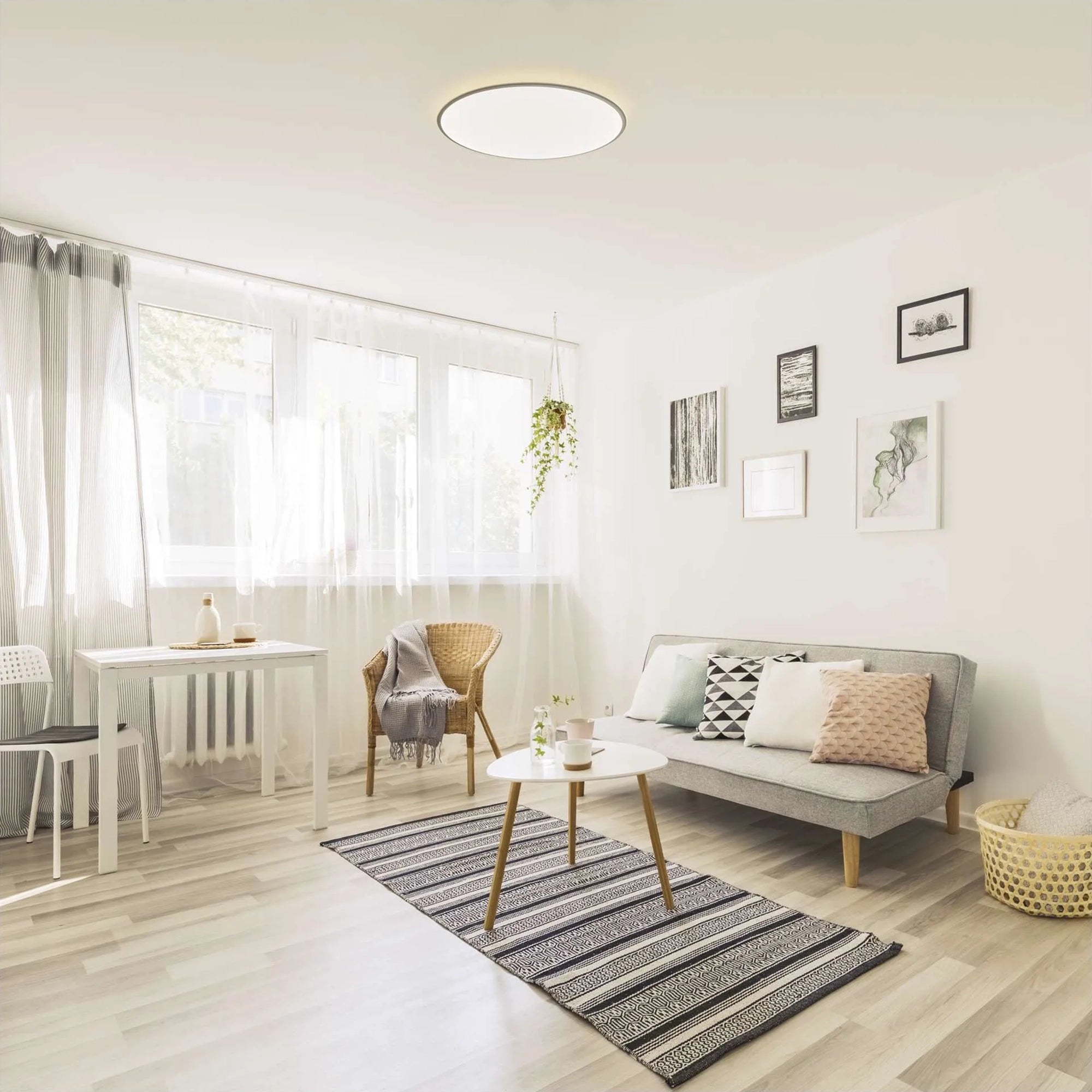 ALVI LED plafonjera, s daljinskim, bijela, 24W, CCT, IP20, Ø360mm