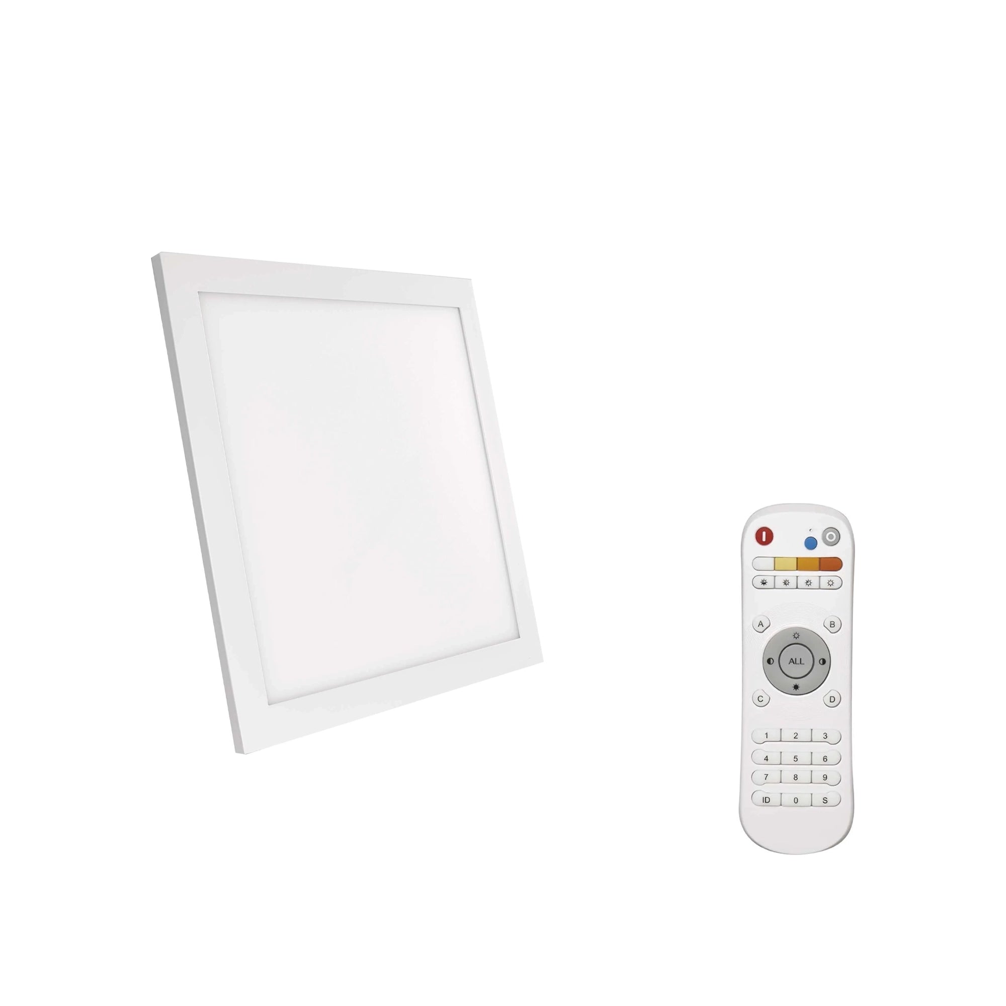 RIVI LED panel, s daljinskim, bijeli, 20W, CCT, IP20, 295x295mm