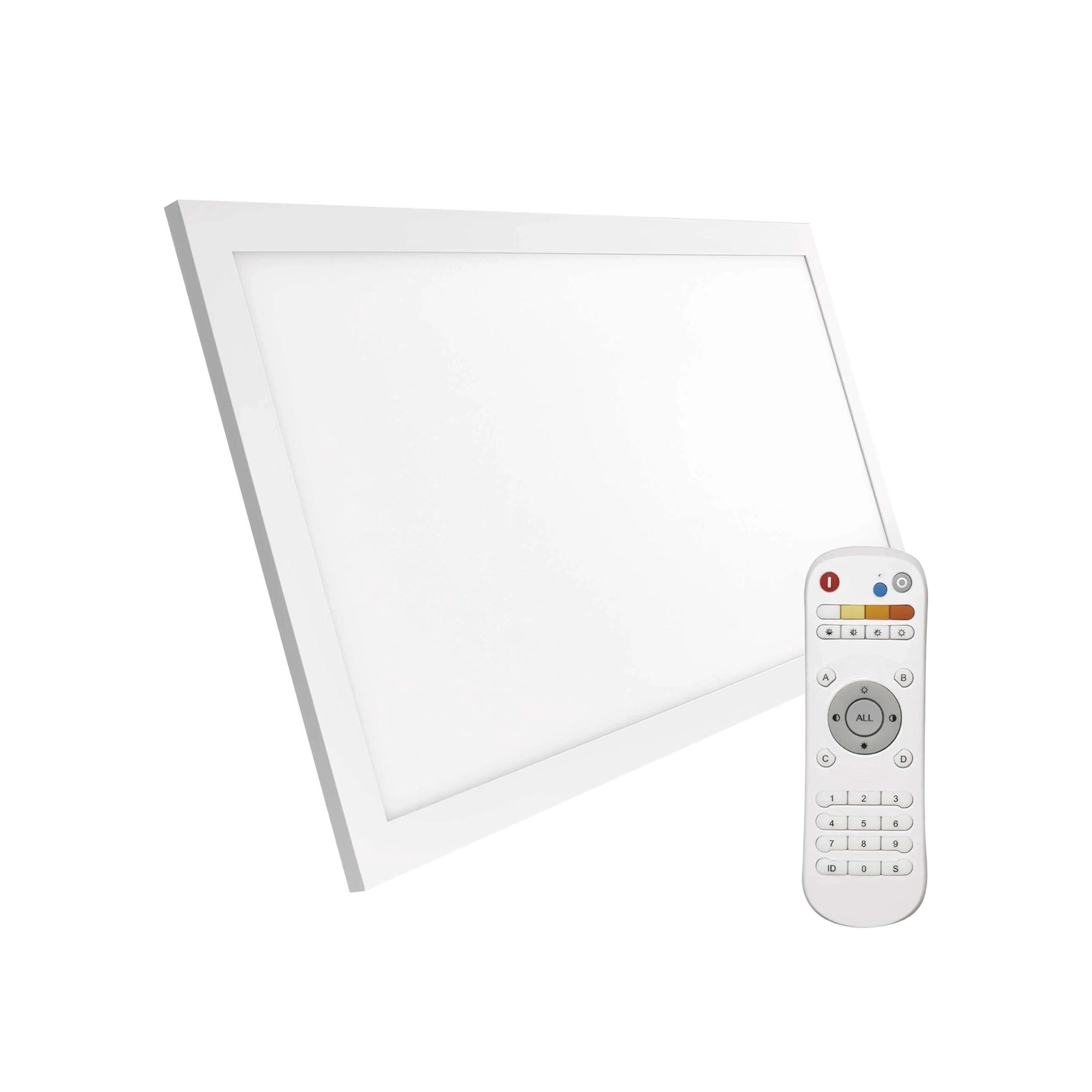 RIVI LED panel, s daljinskim, bijeli, 25W, CCT, IP20, 295×595mm