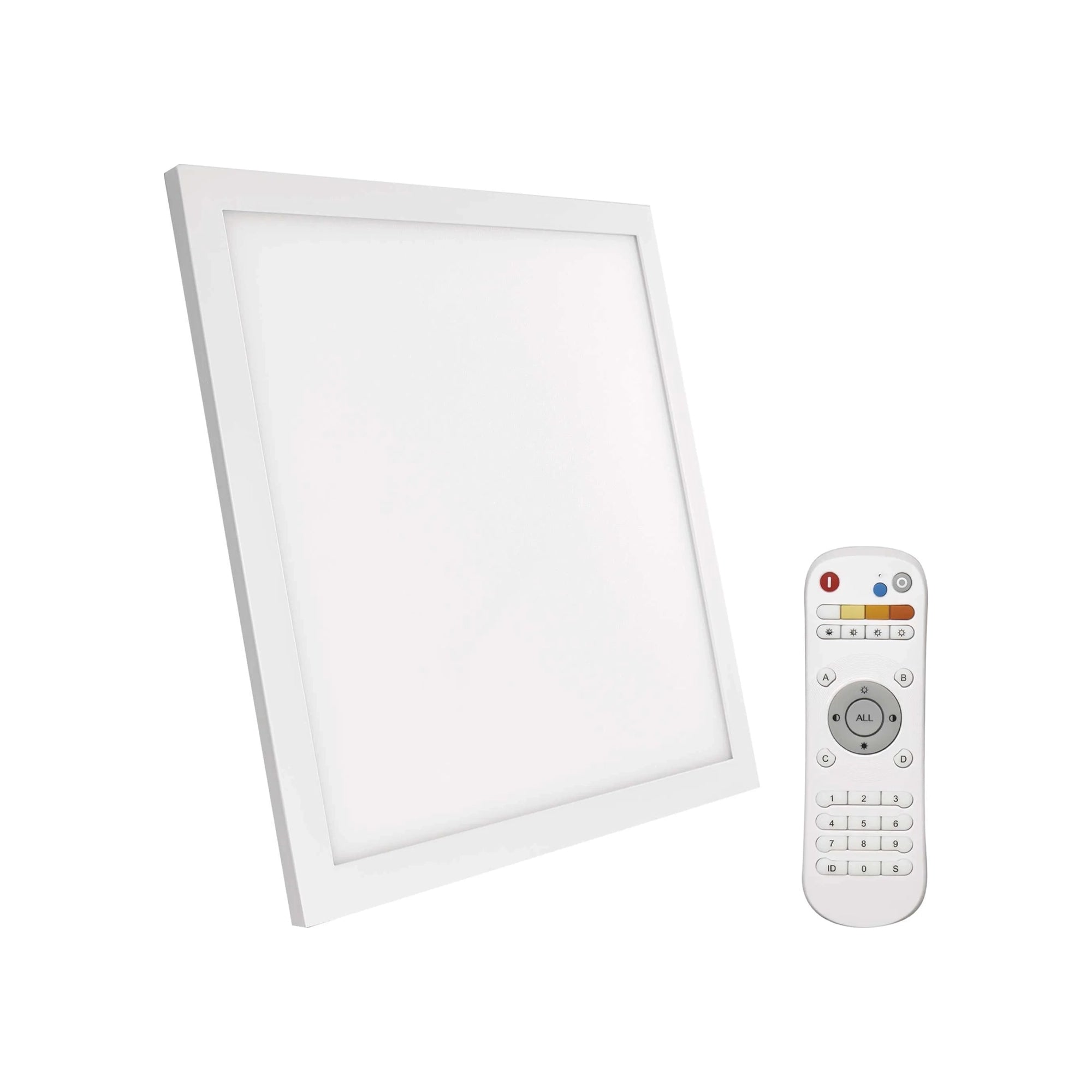 RIVI LED panel, s daljinskim, bijeli, 40W, CCT, IP20, 595×595mm