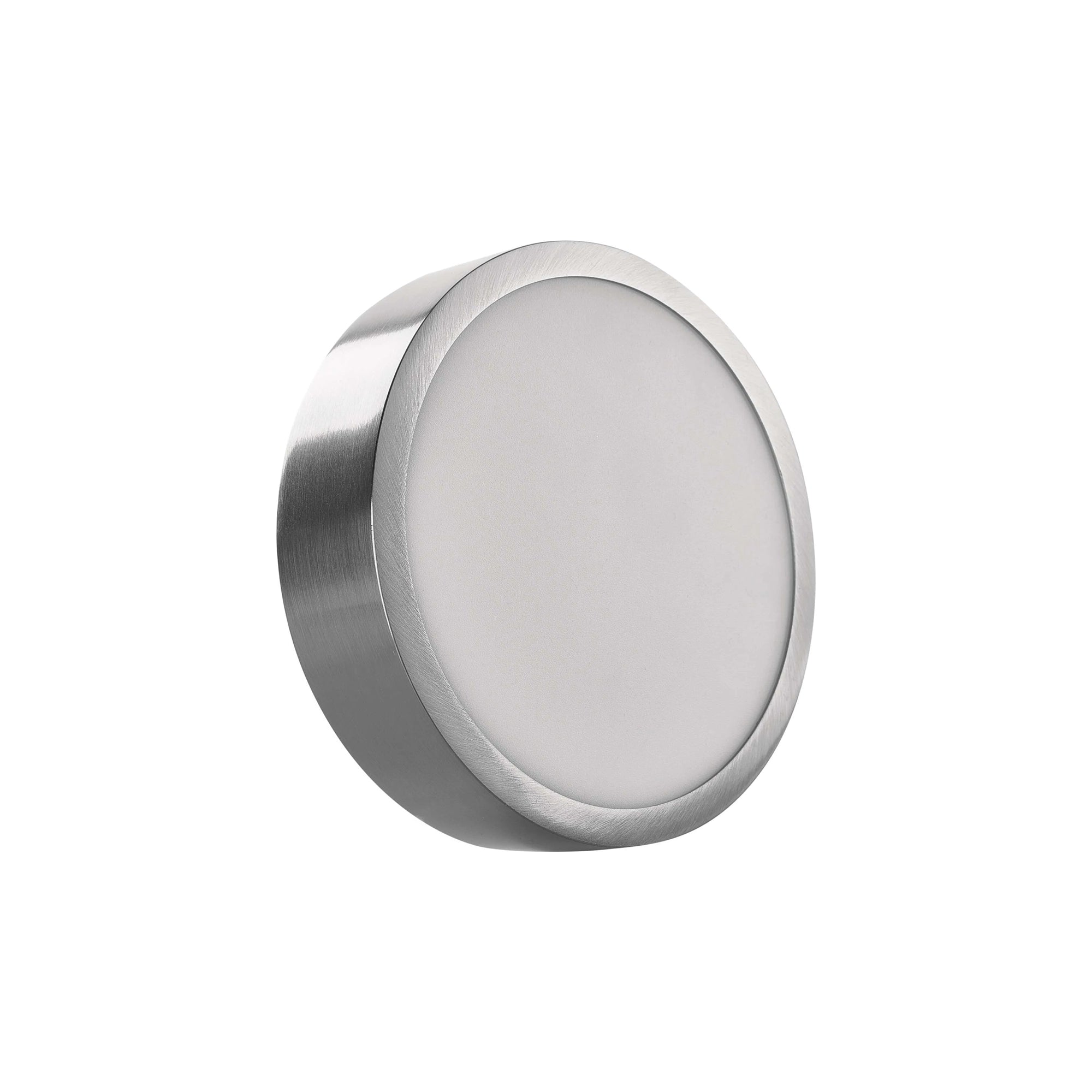 NEXXO LED panel, nadgradni, okrugli, srebrni, 12.5W, CCT, IP20/IP40, Ø170mm