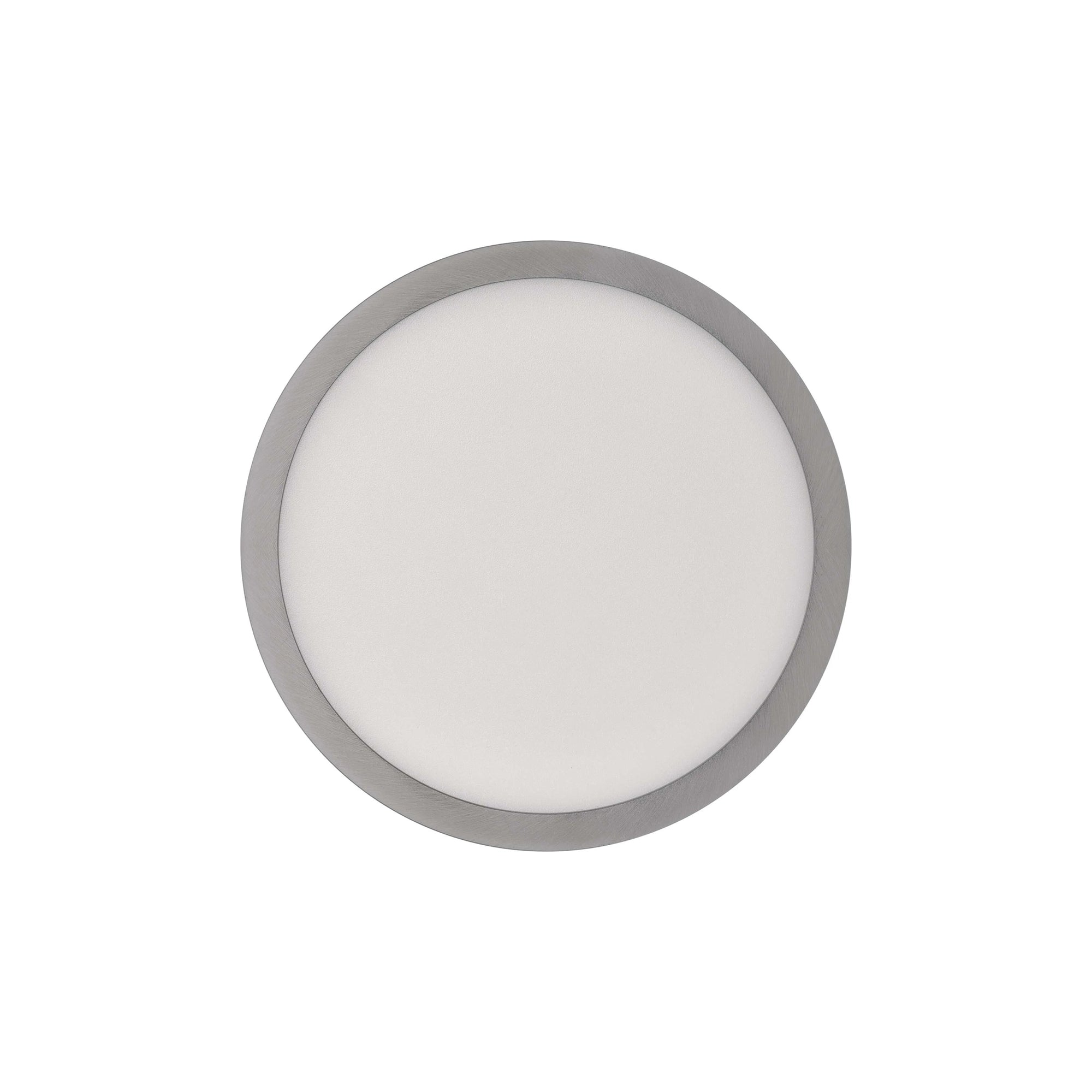 NEXXO LED panel, nadgradni, okrugli, srebrni, 12.5W, CCT, IP20/IP40, Ø170mm