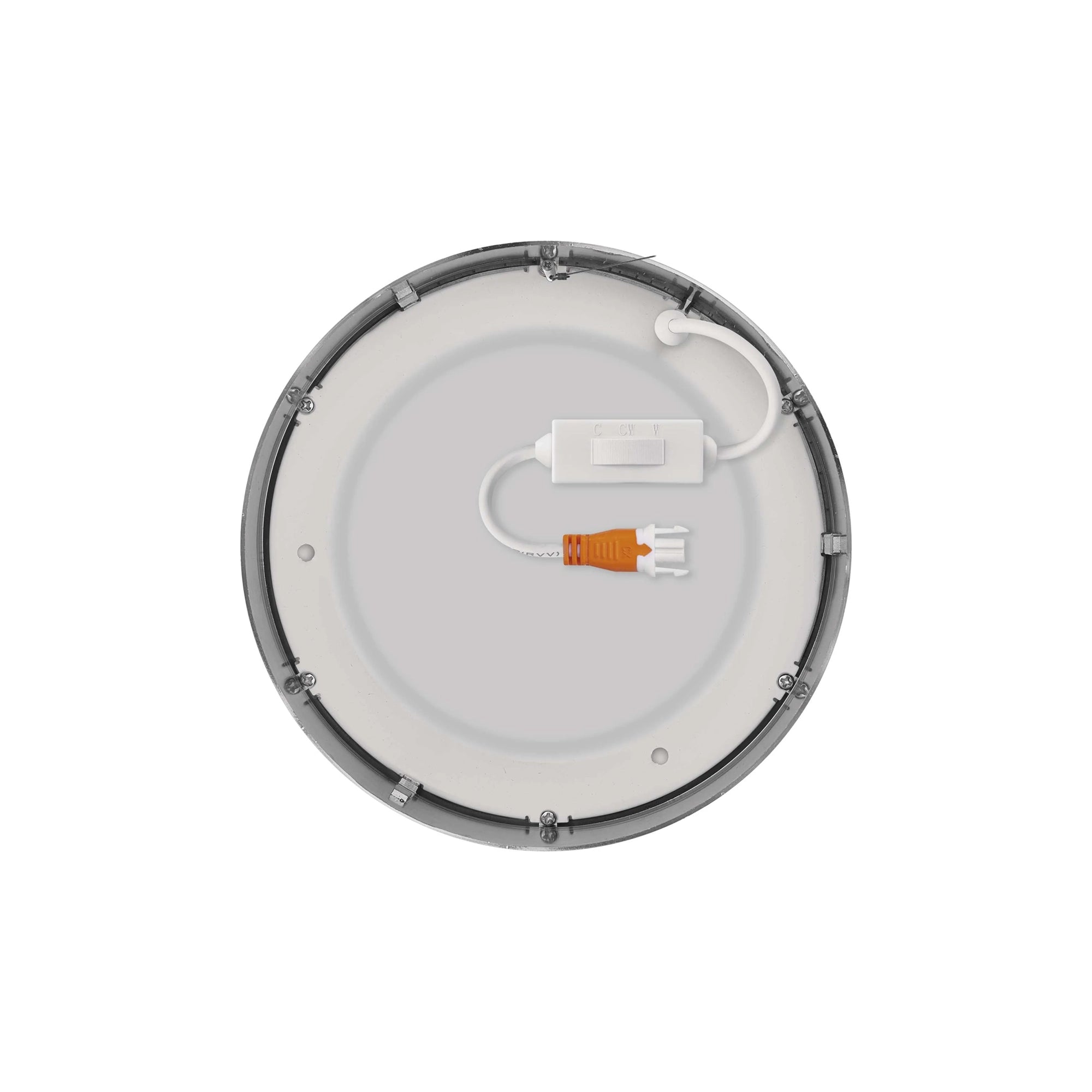 NEXXO LED panel, nadgradni, okrugli, srebrni, 12.5W, CCT, IP20/IP40, Ø170mm