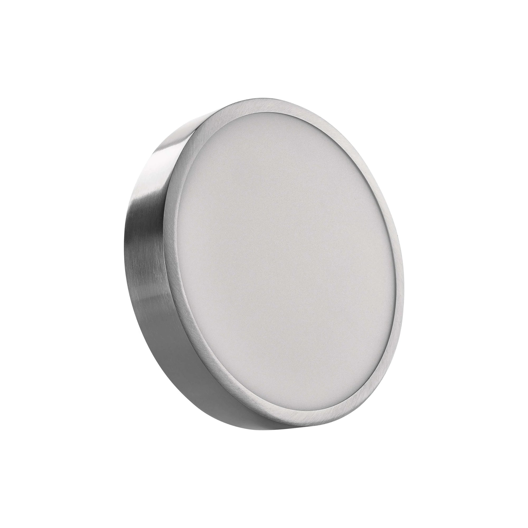 NEXXO LED panel, nadgradni, okrugli, srebrni, 21W, CCT, IP20/IP40, Ø225mm